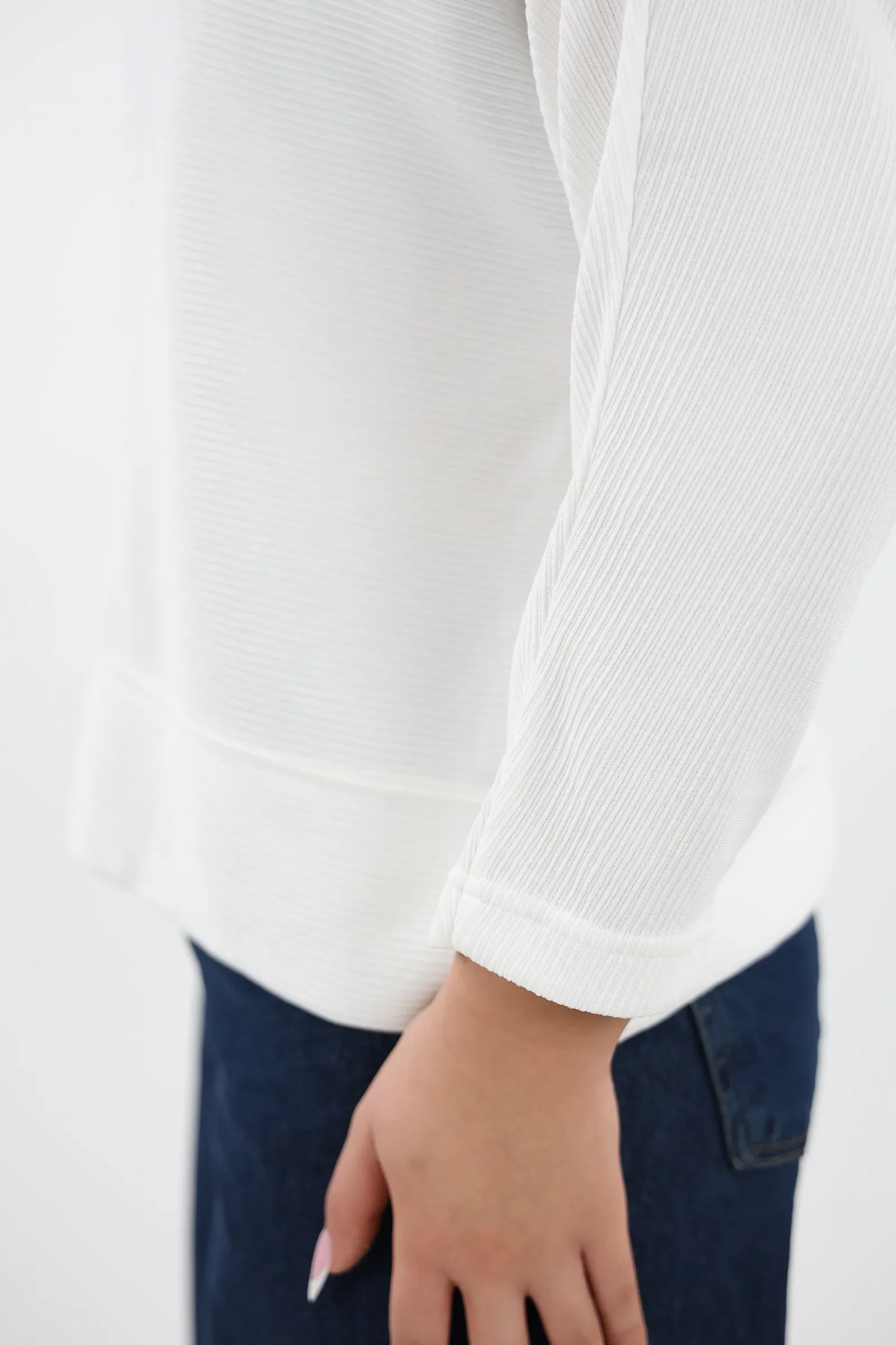 Bluze white dolman - Image 8