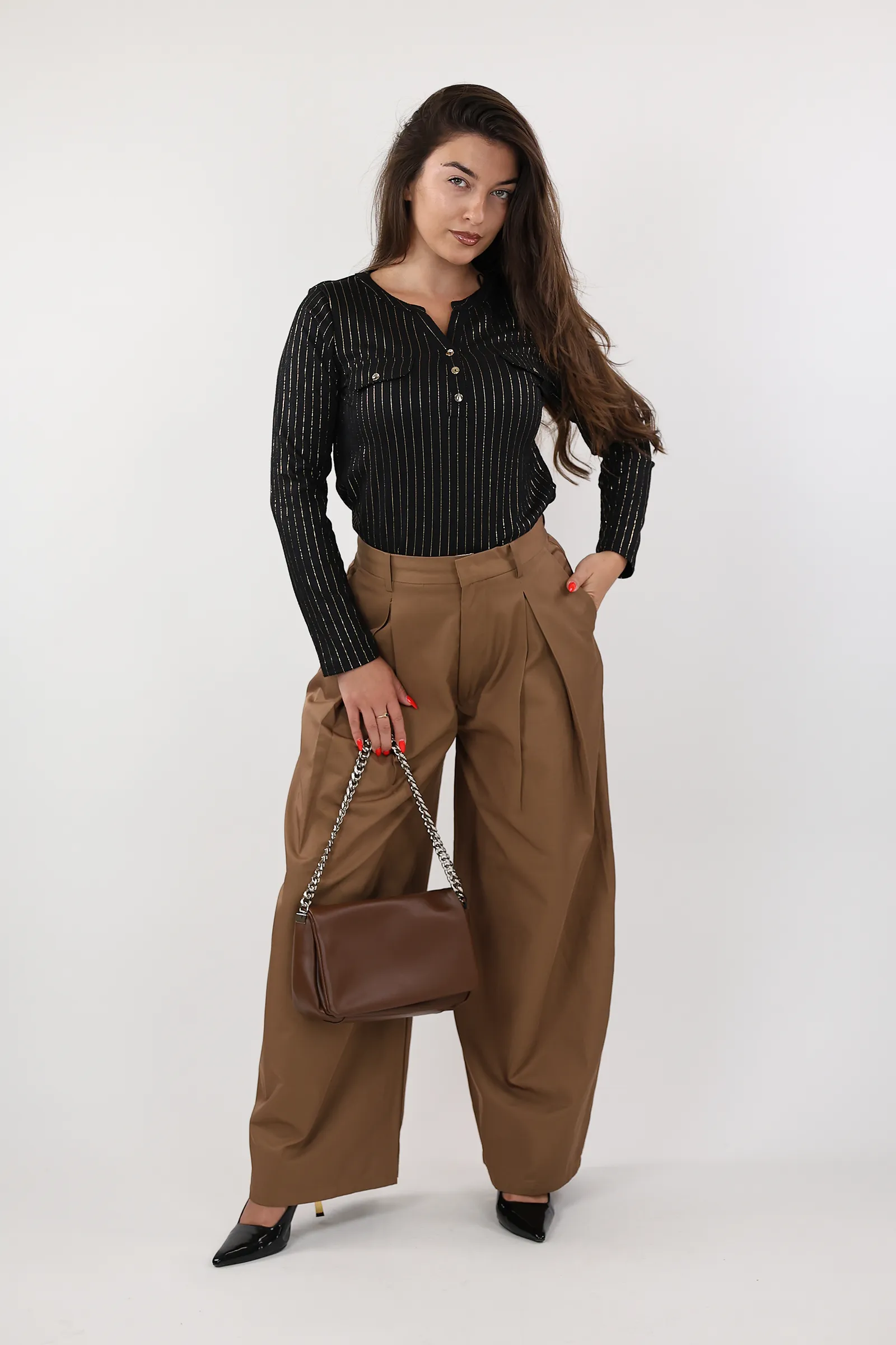 Bluze metallic striped - Image 5