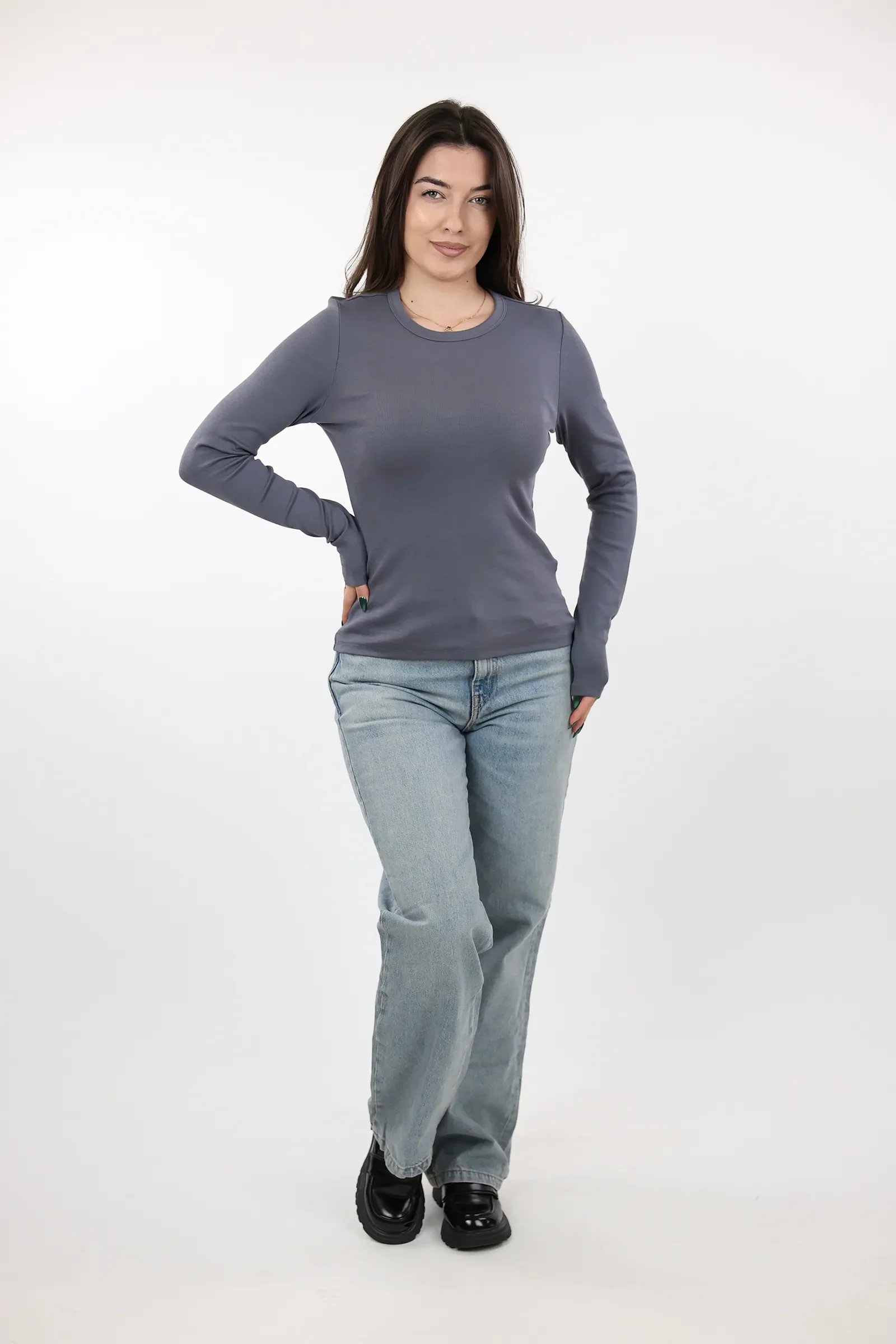 Bluze basic slim fit - Image 15