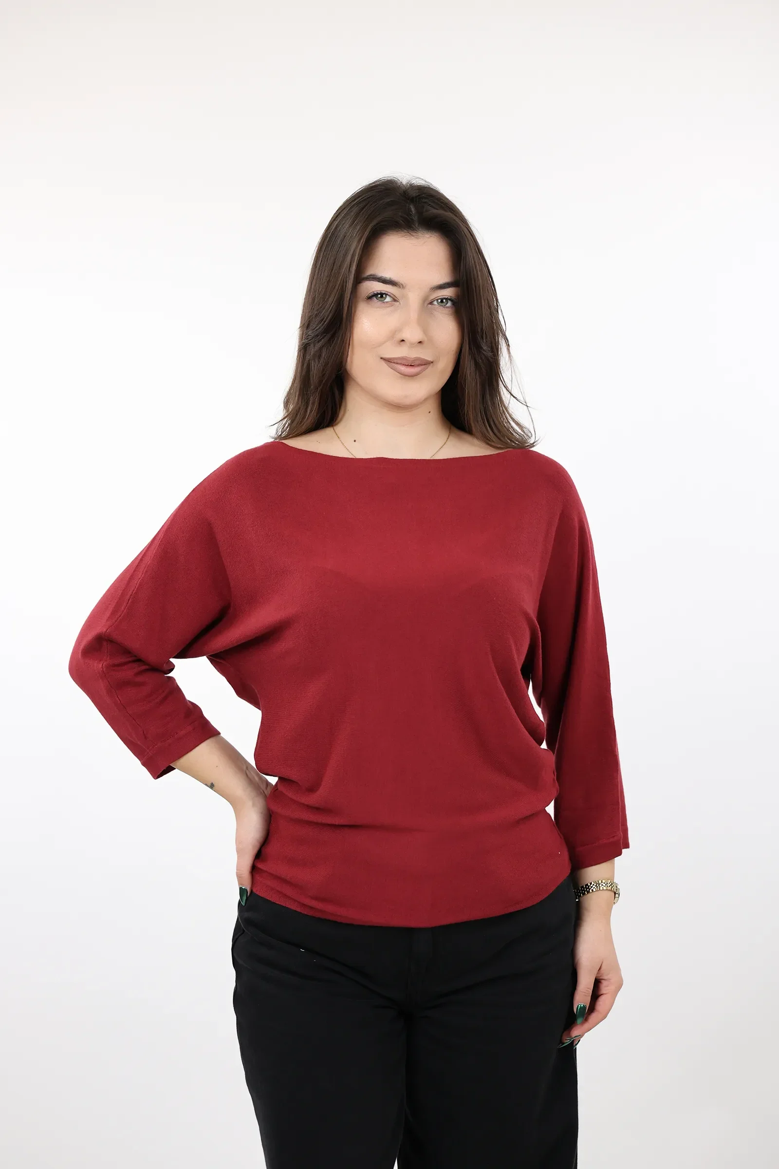 Bluze casual knit pullover - Image 21
