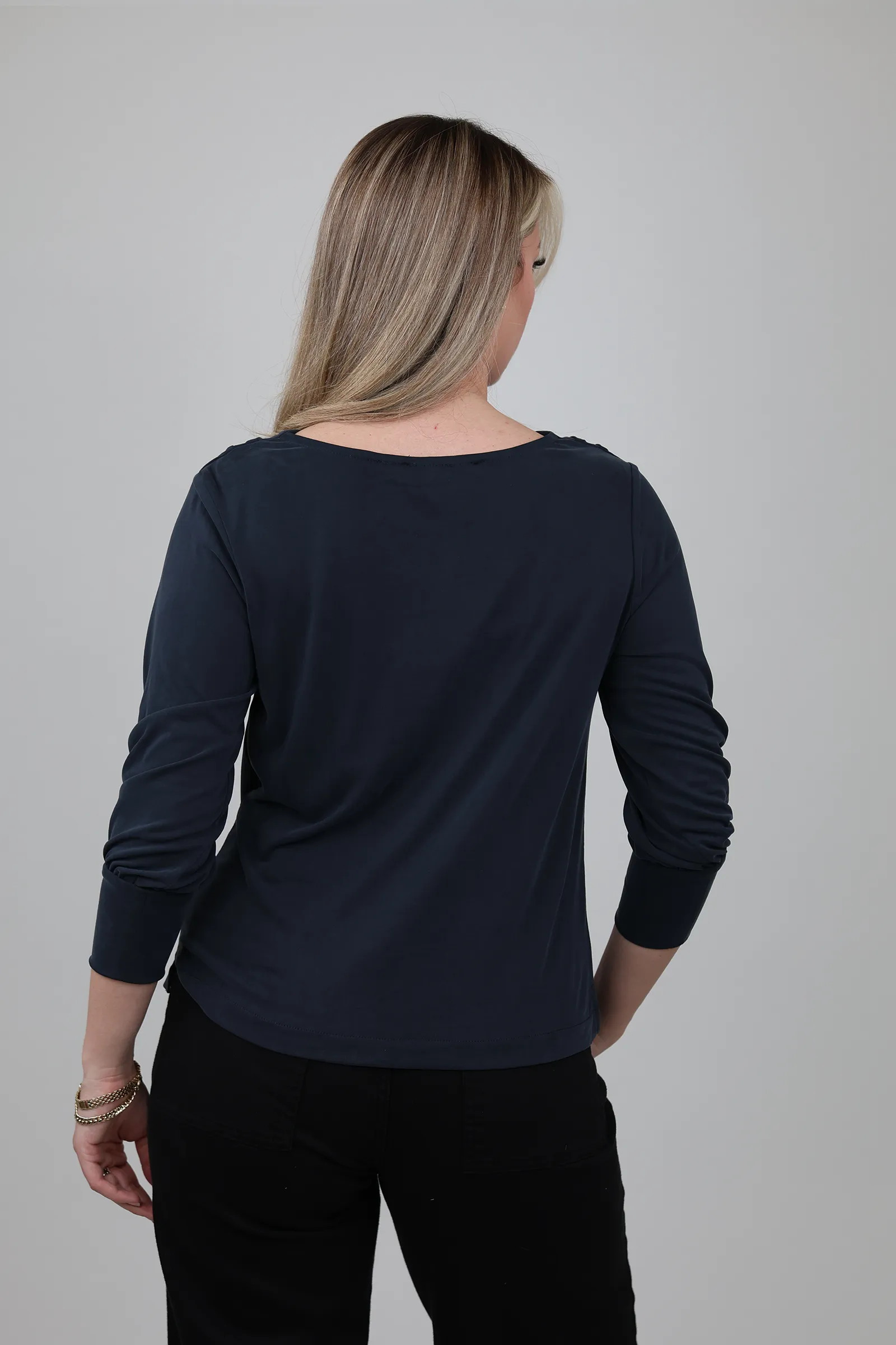 Bluze drape neck - Image 2