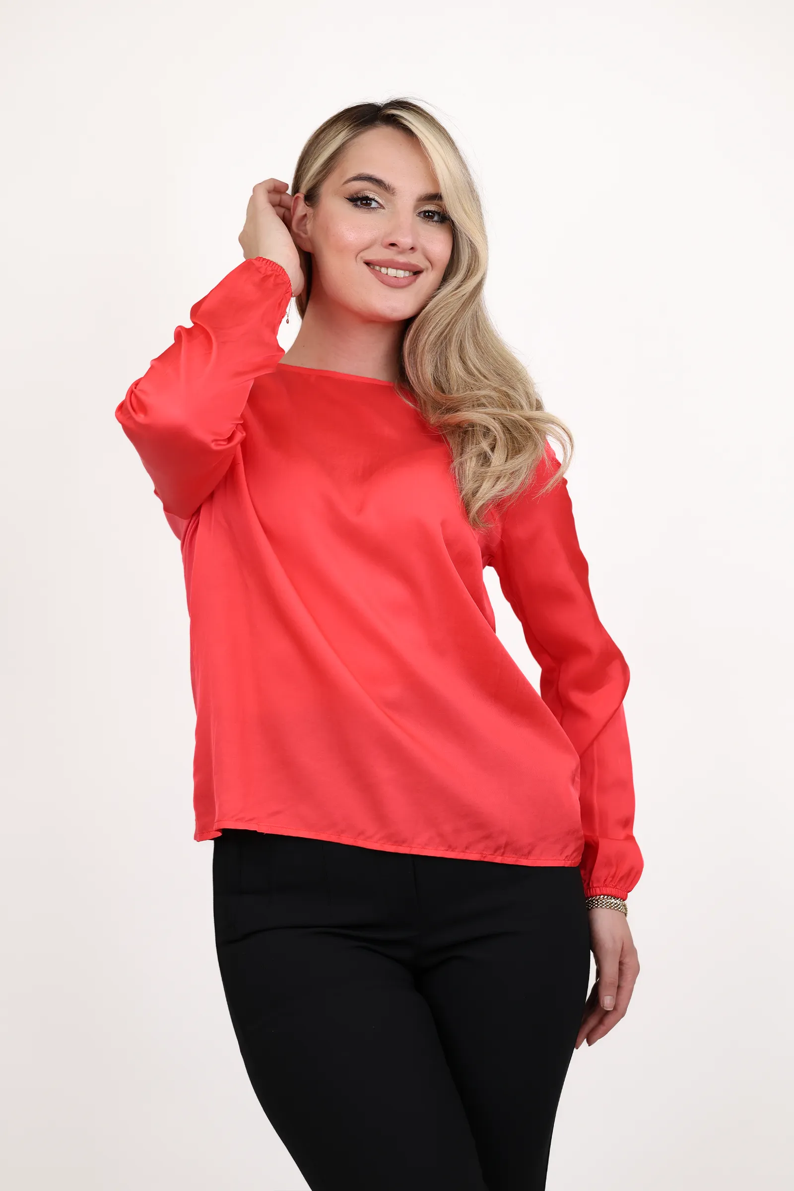 Bluze coral satin - Image 5
