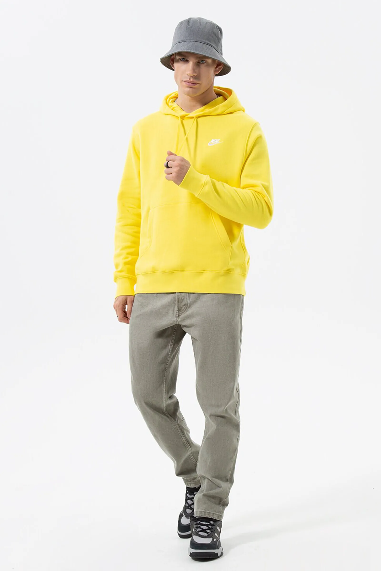 DUKS  NIKE HOODIE SPORTSWEAR CLUB FLEECE - Image 4