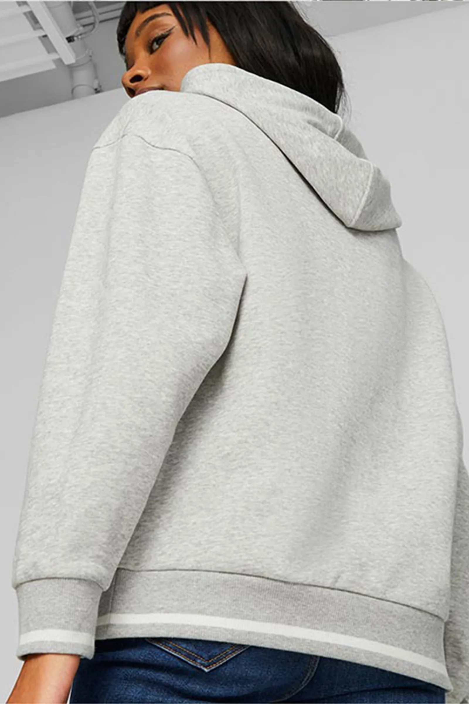 DUKS Puma Logo Detail Long Sleeves Hoodie - Image 2