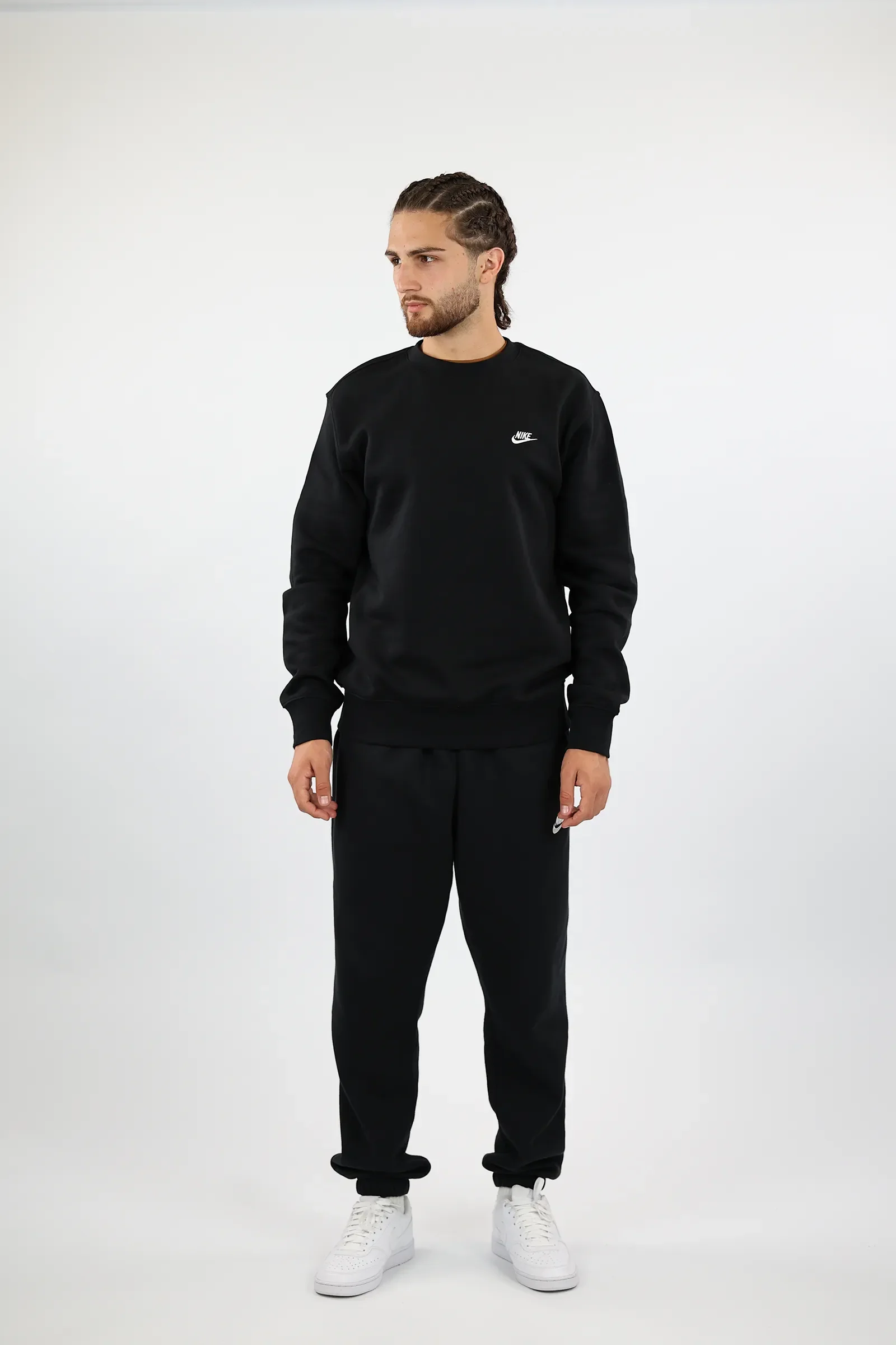 DUKS NIKE FLEECE CREW FN3886-010 - Image 4