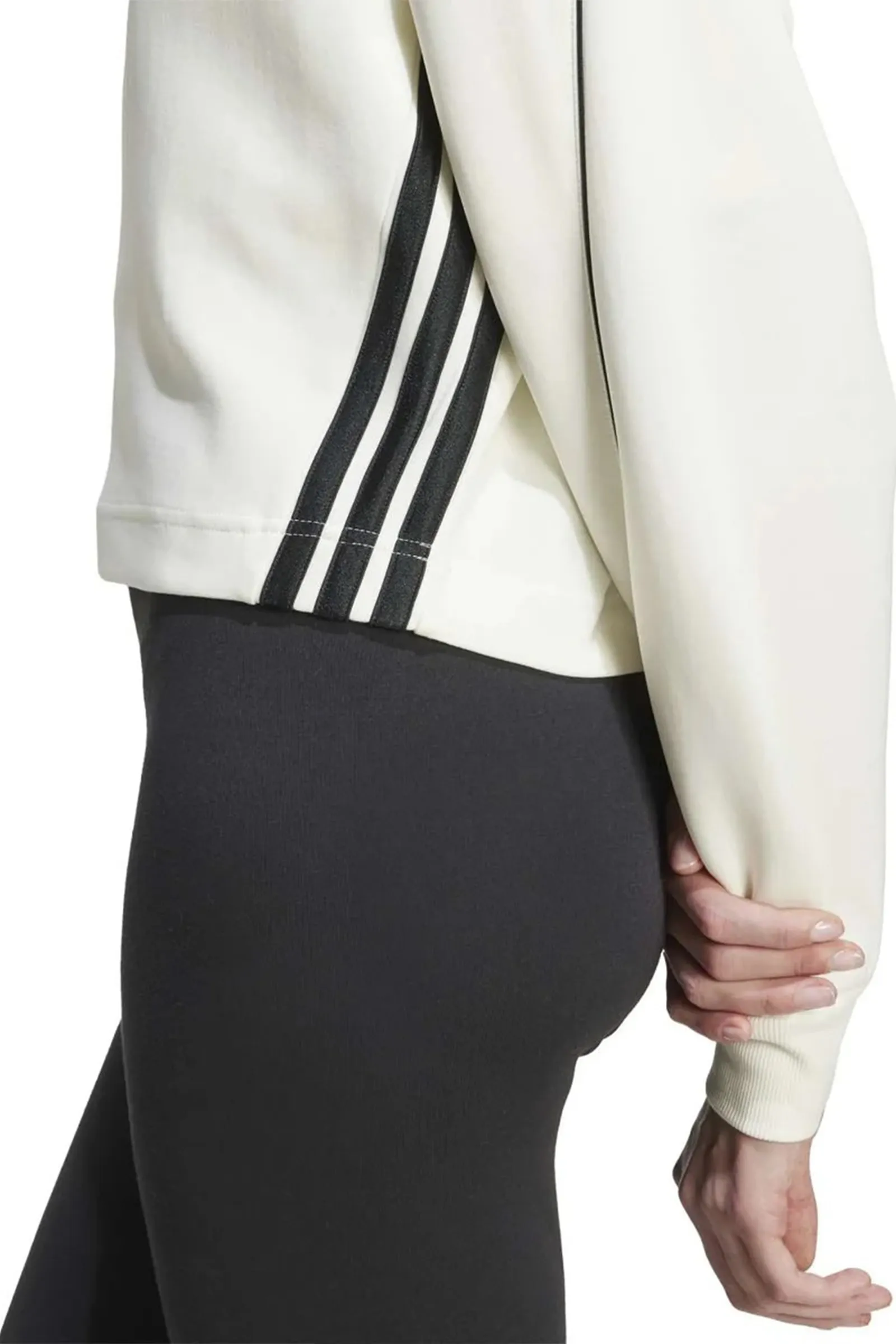 DUKS ADIDAS Stadium 3-Stripes Crewneck Sweatshirt - Image 5