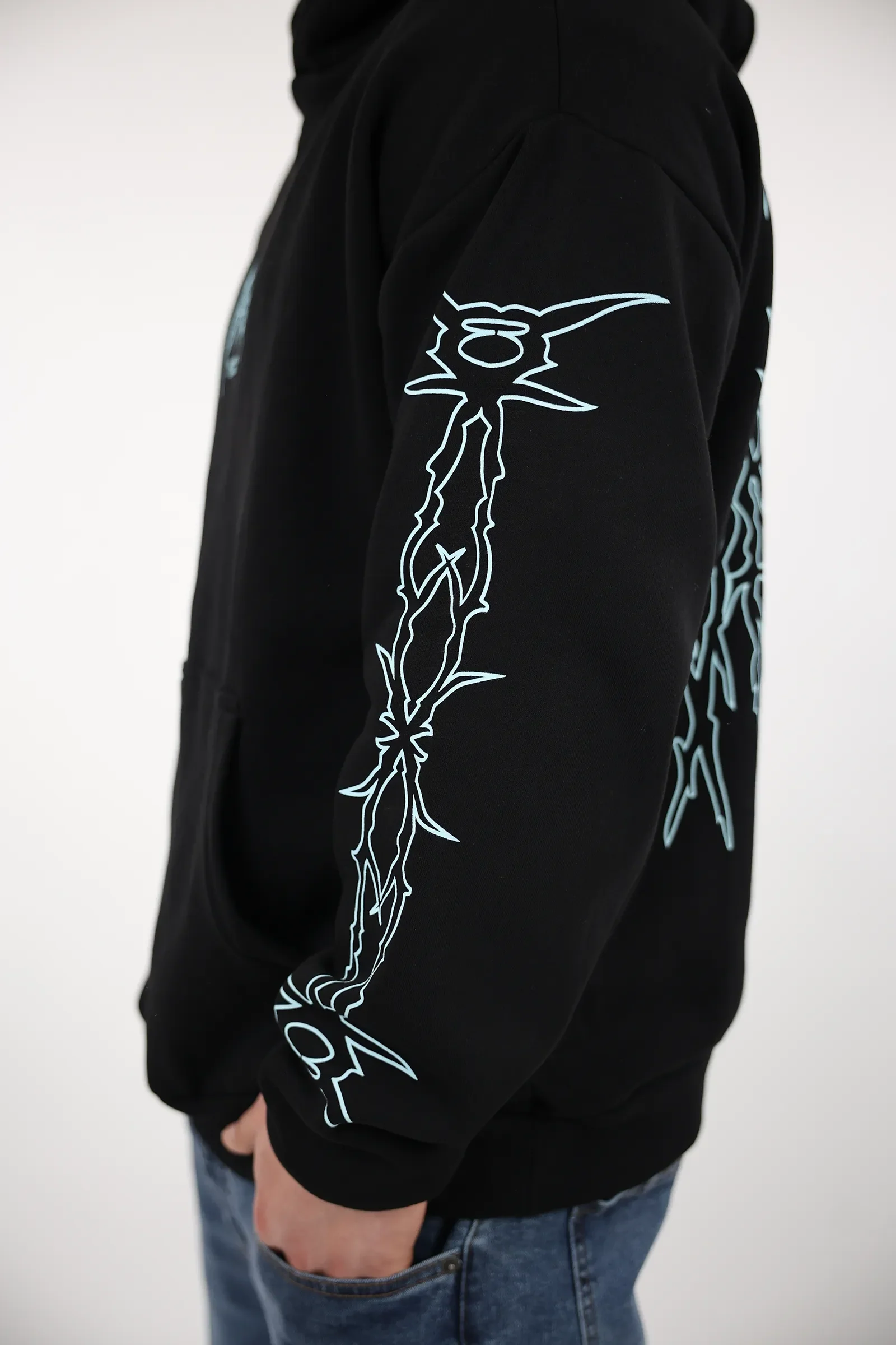 Duks print hoodie - Image 12