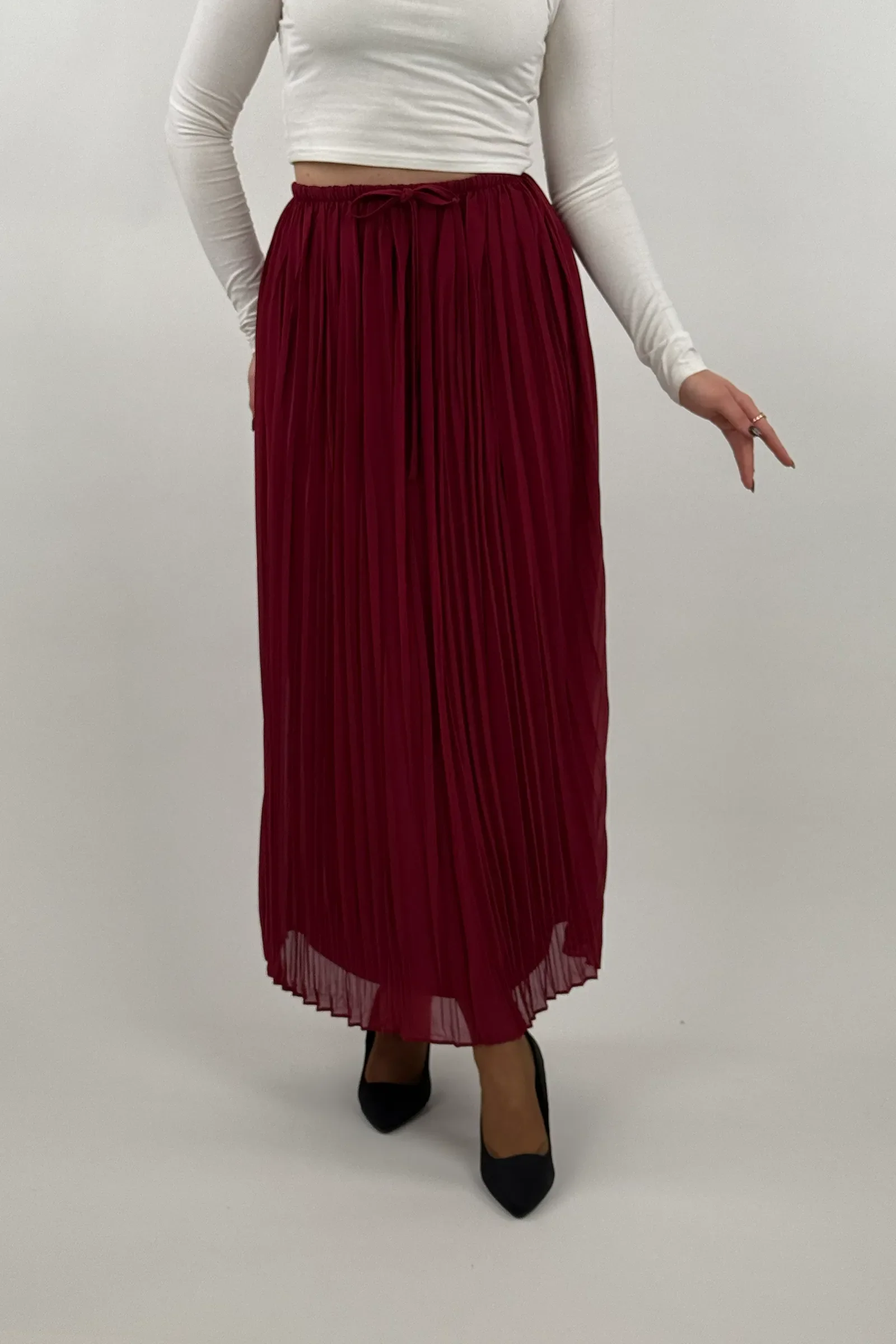 Fund flowy pleated skirt - Image 9