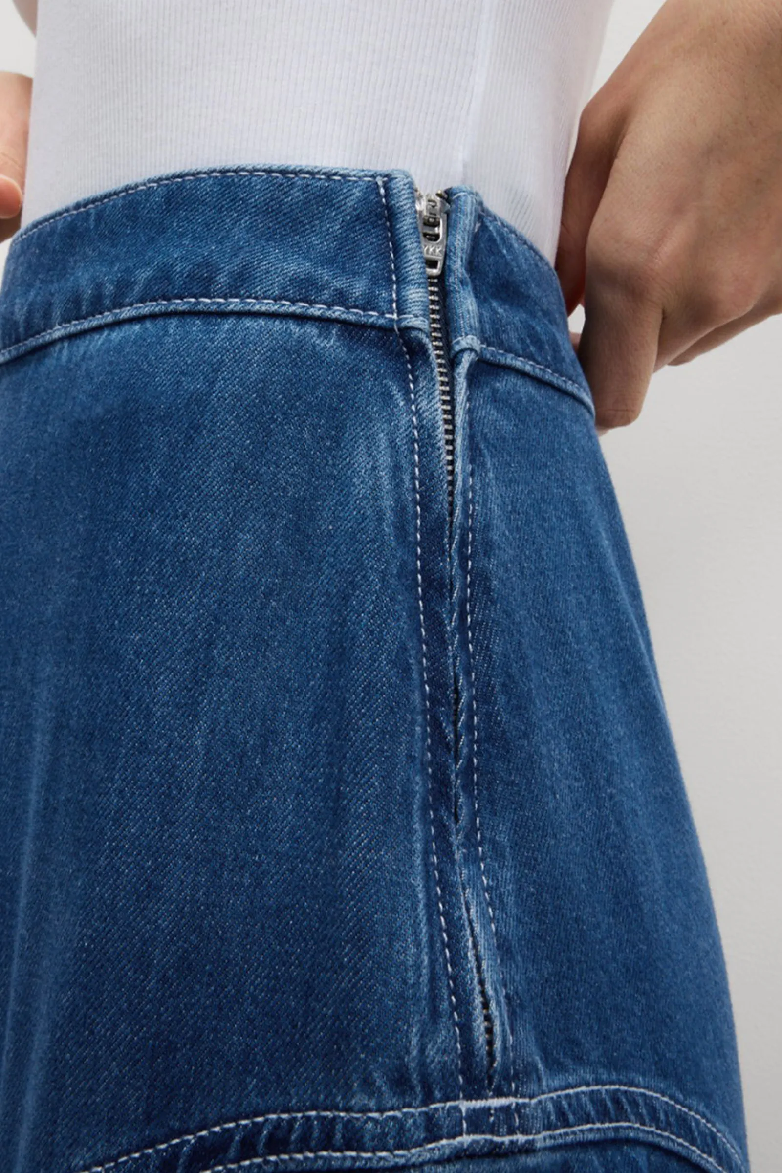 Fund asymmetric denim - Image 3