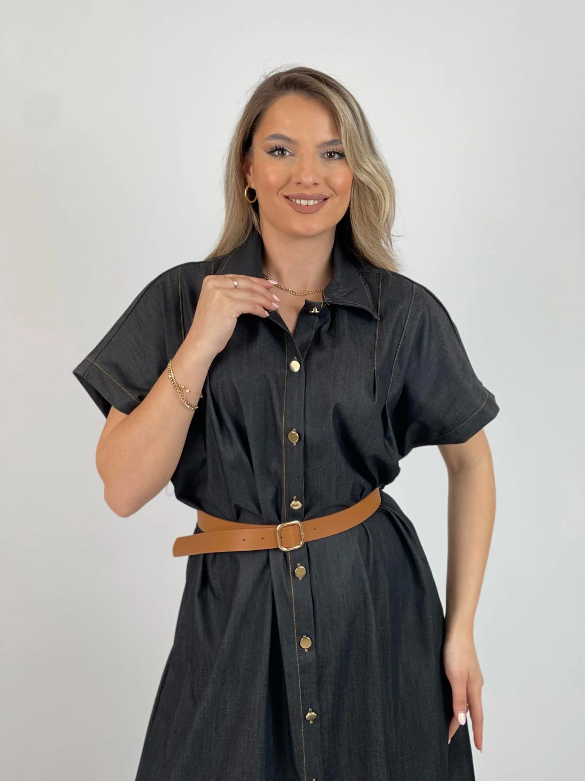 Fustan jeans - Image 3