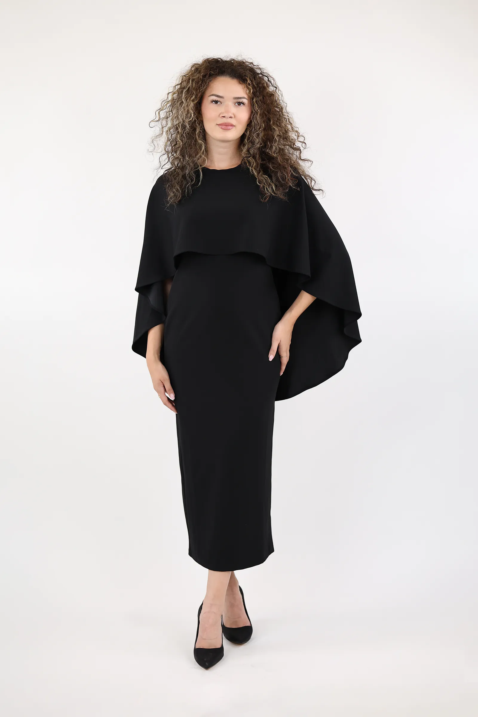 Fustan navy elegante - Image 14