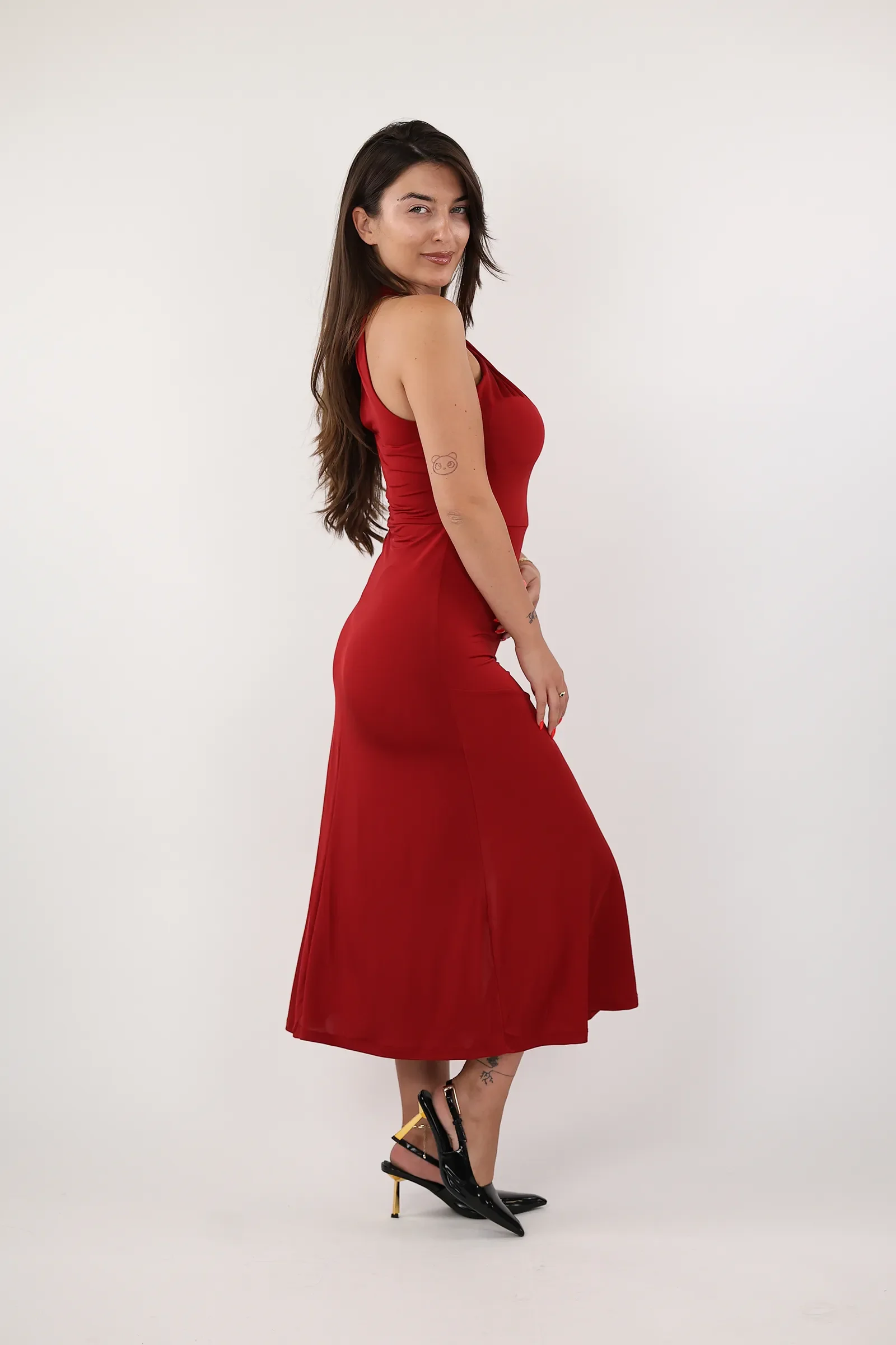 Fustan halter dress - Image 3