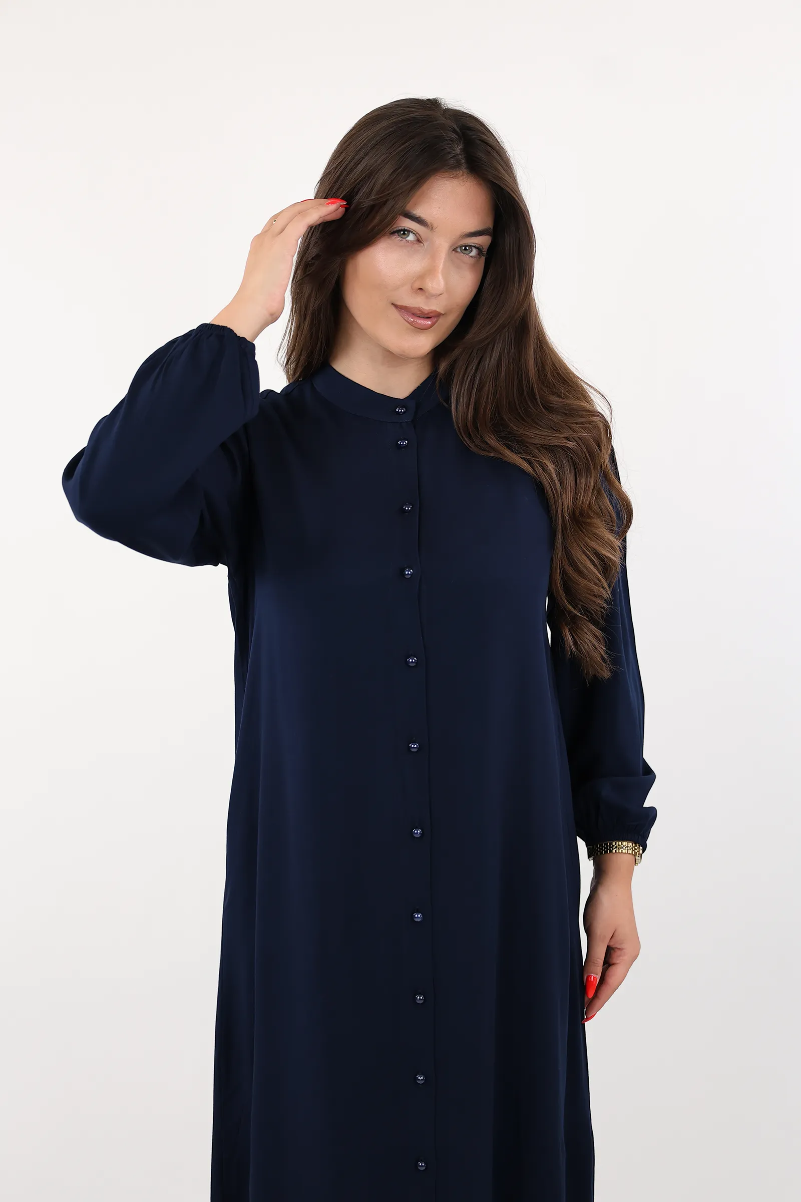 Fustan button maxi - Image 10