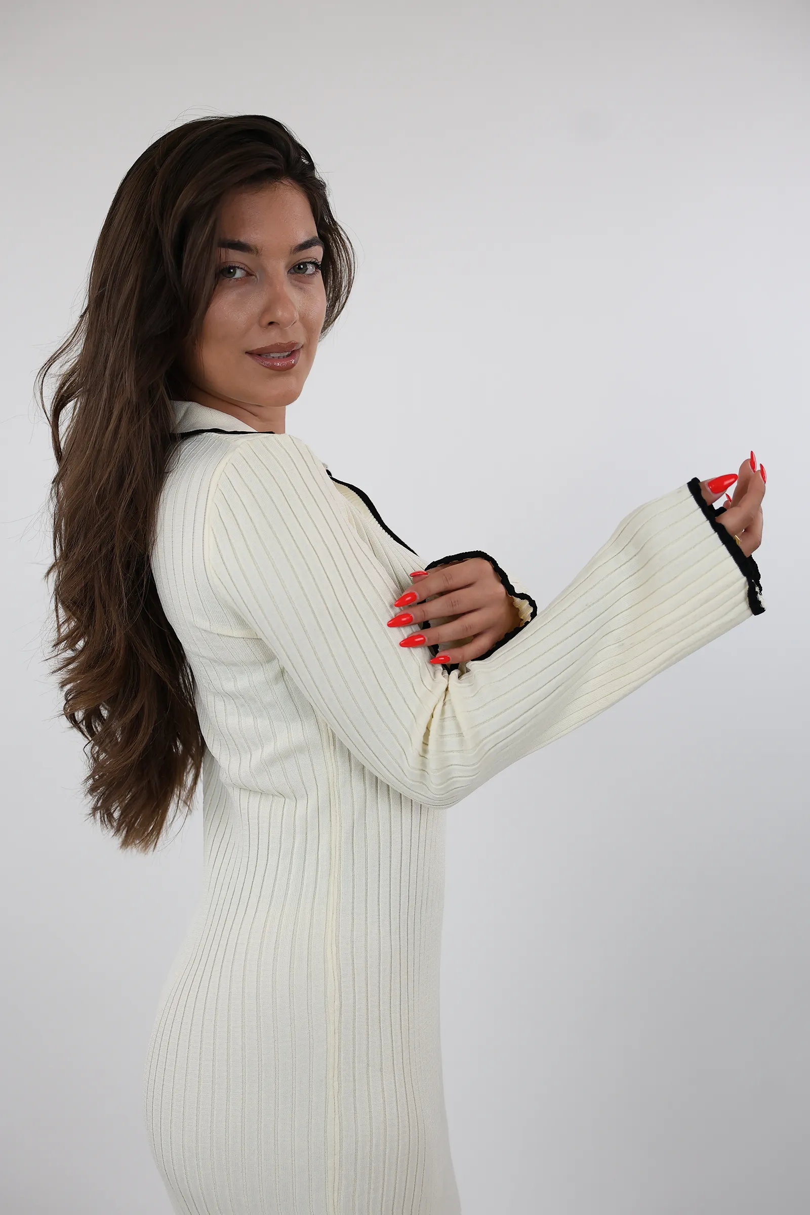 Fustan collared knit - Image 13
