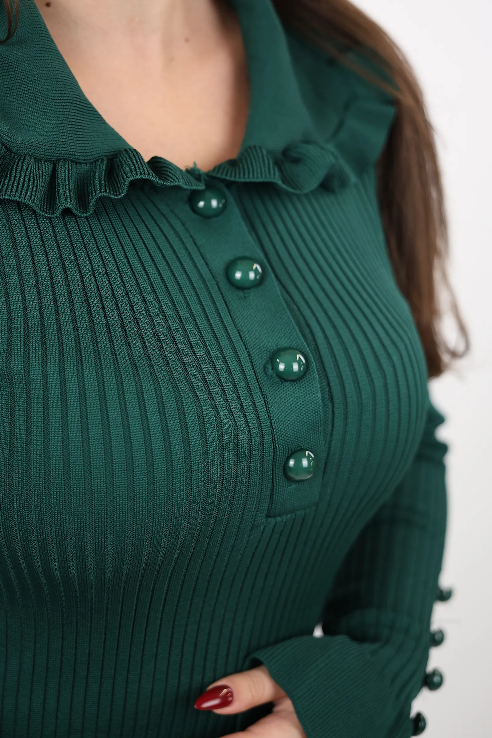Fustan knit ruffle - Image 8