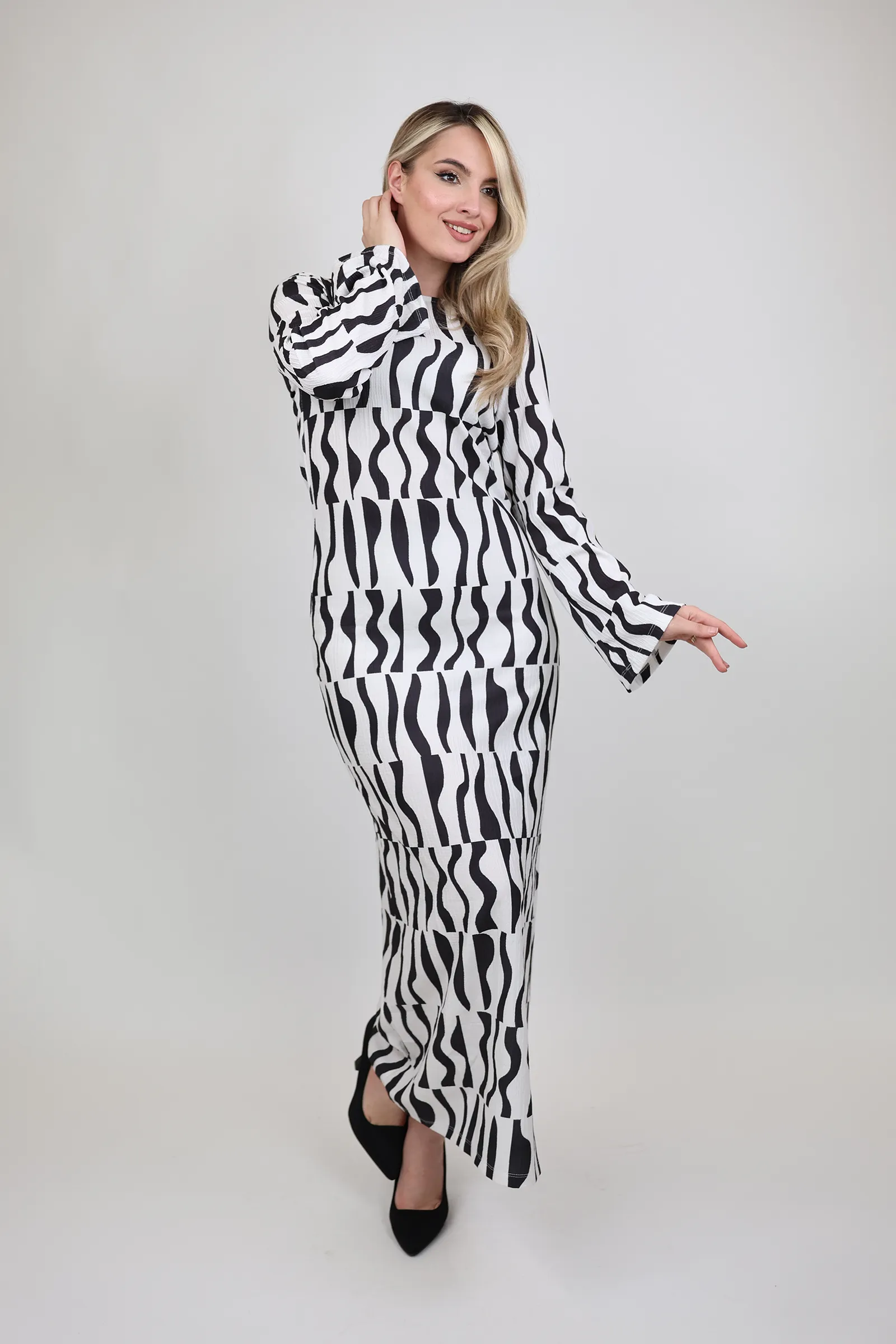 Fustan abstract maxi - Image 6