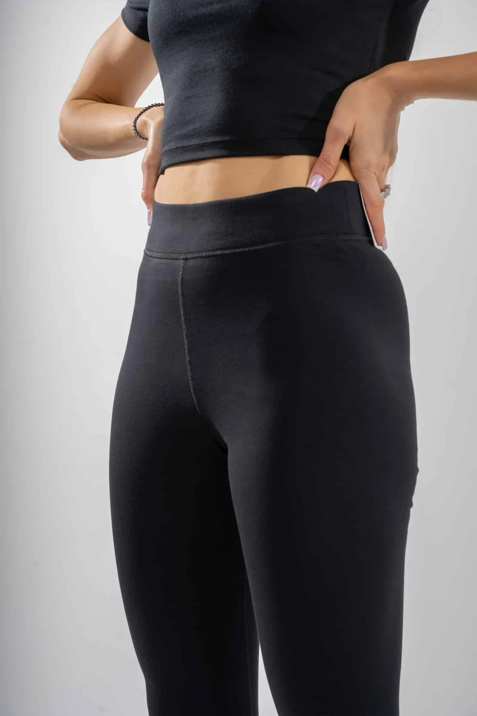 hellanke Nike Sportswear Classic 7/8 Women's Black Casual Style Tights DV7789-010 - Image 3