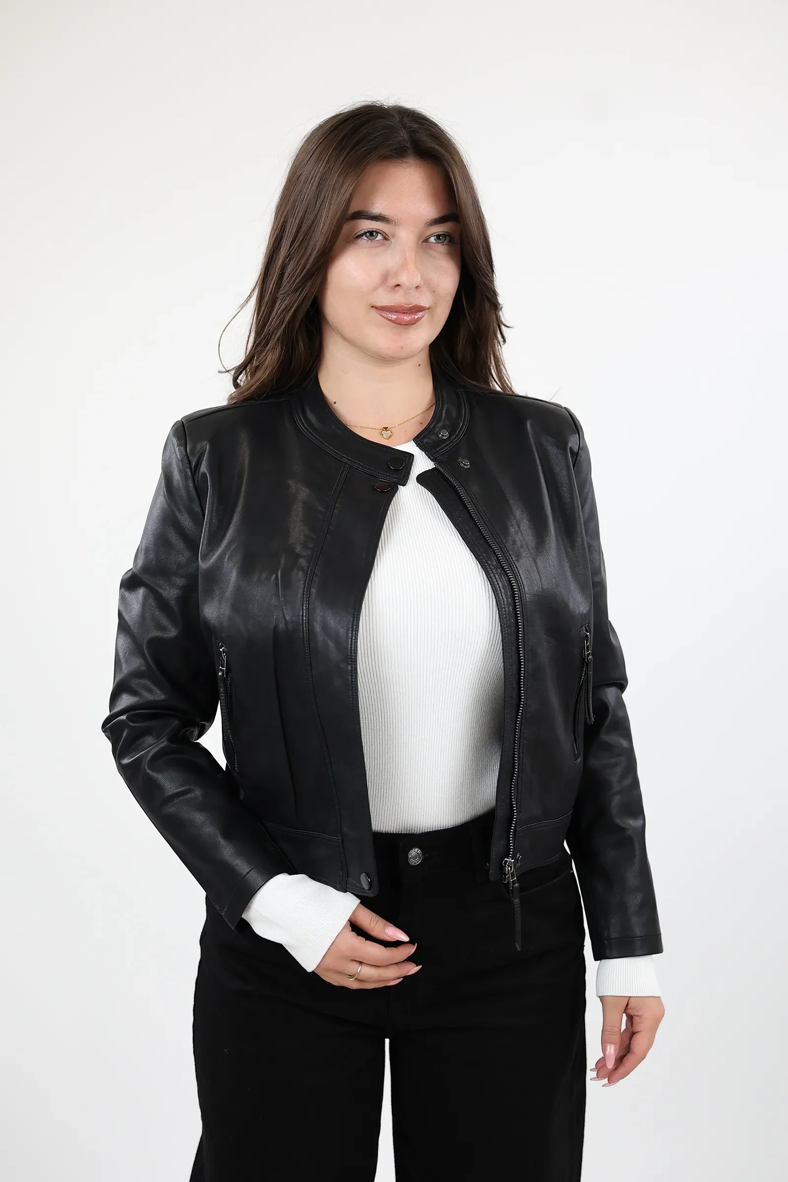 Jakne ziper biker - Image 16