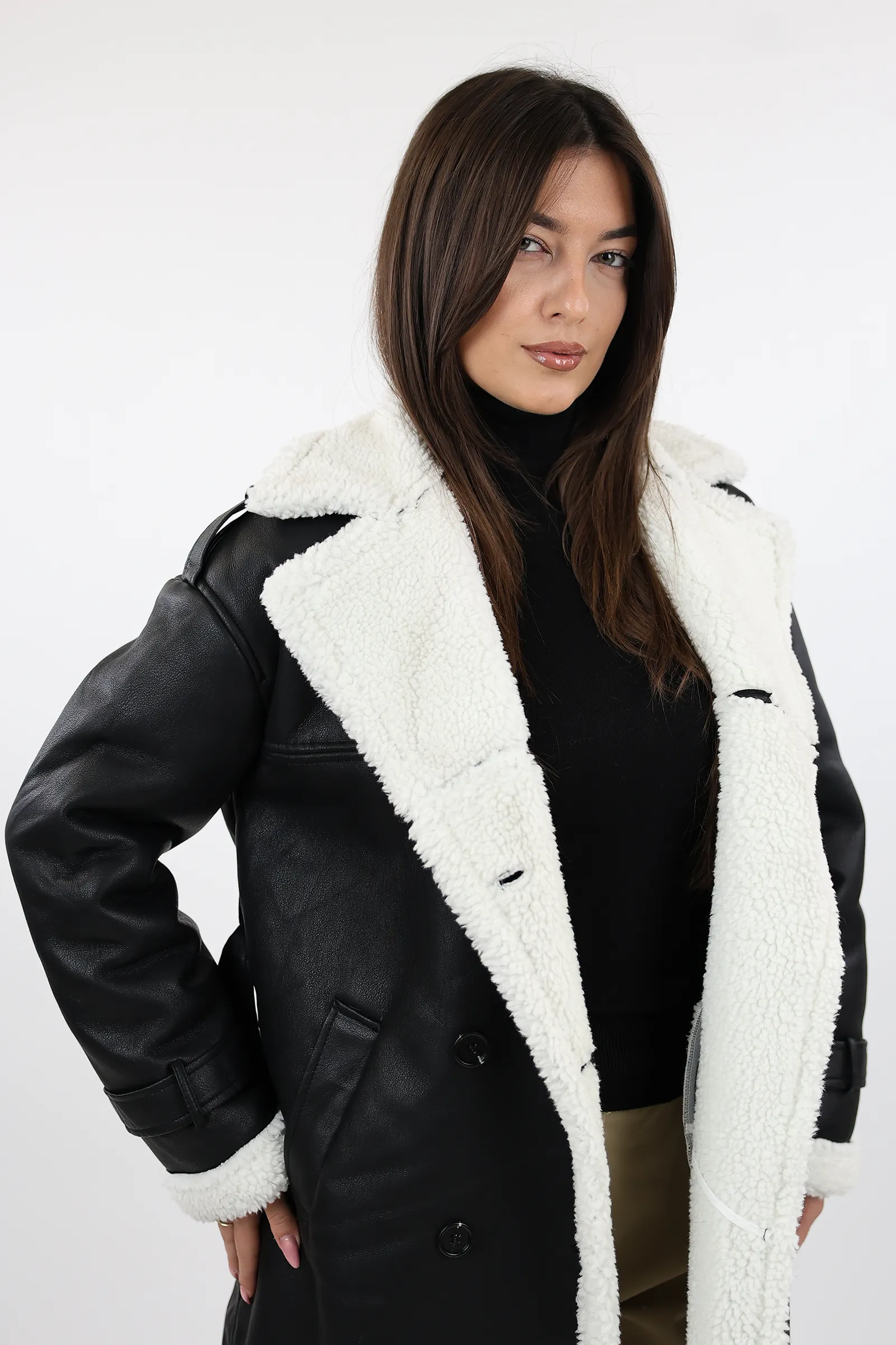 JAKNE FAUX LEATHER - Image 4