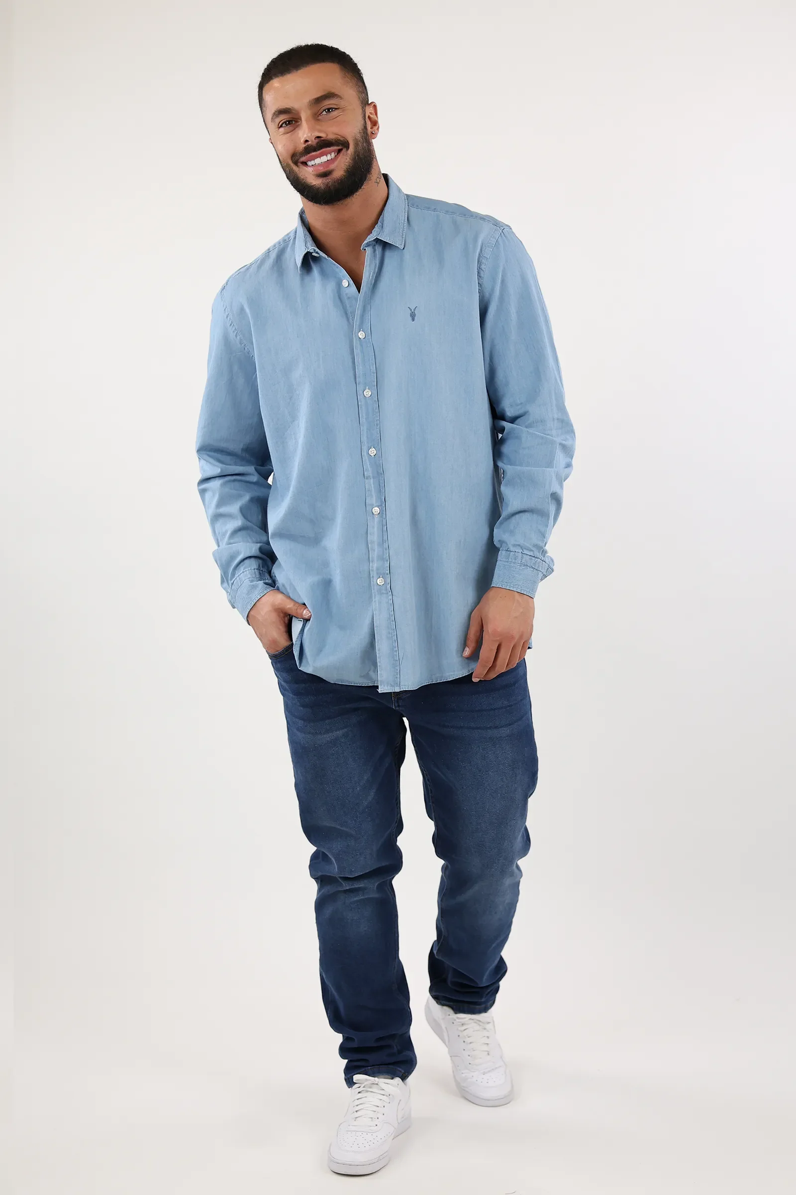 Kemishe denim shirt - Image 5