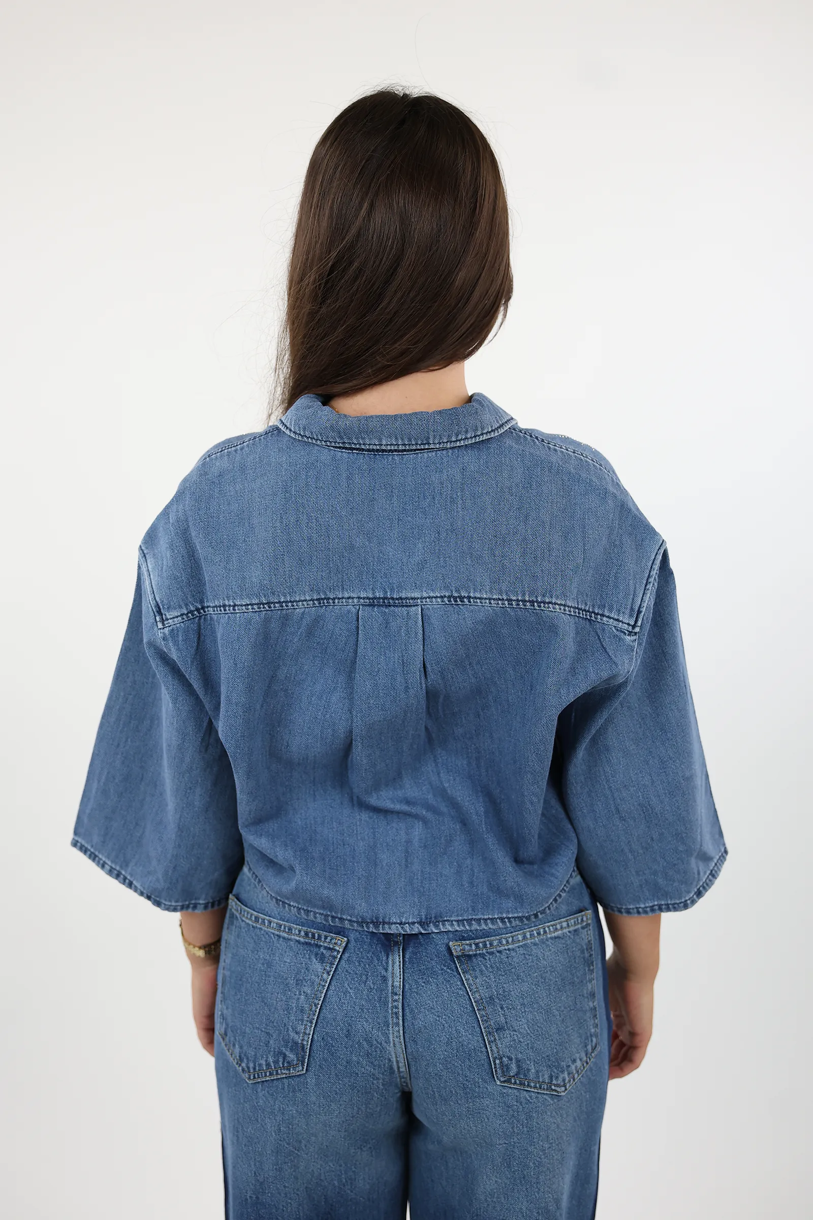 Kemishe denim shirt - Image 2