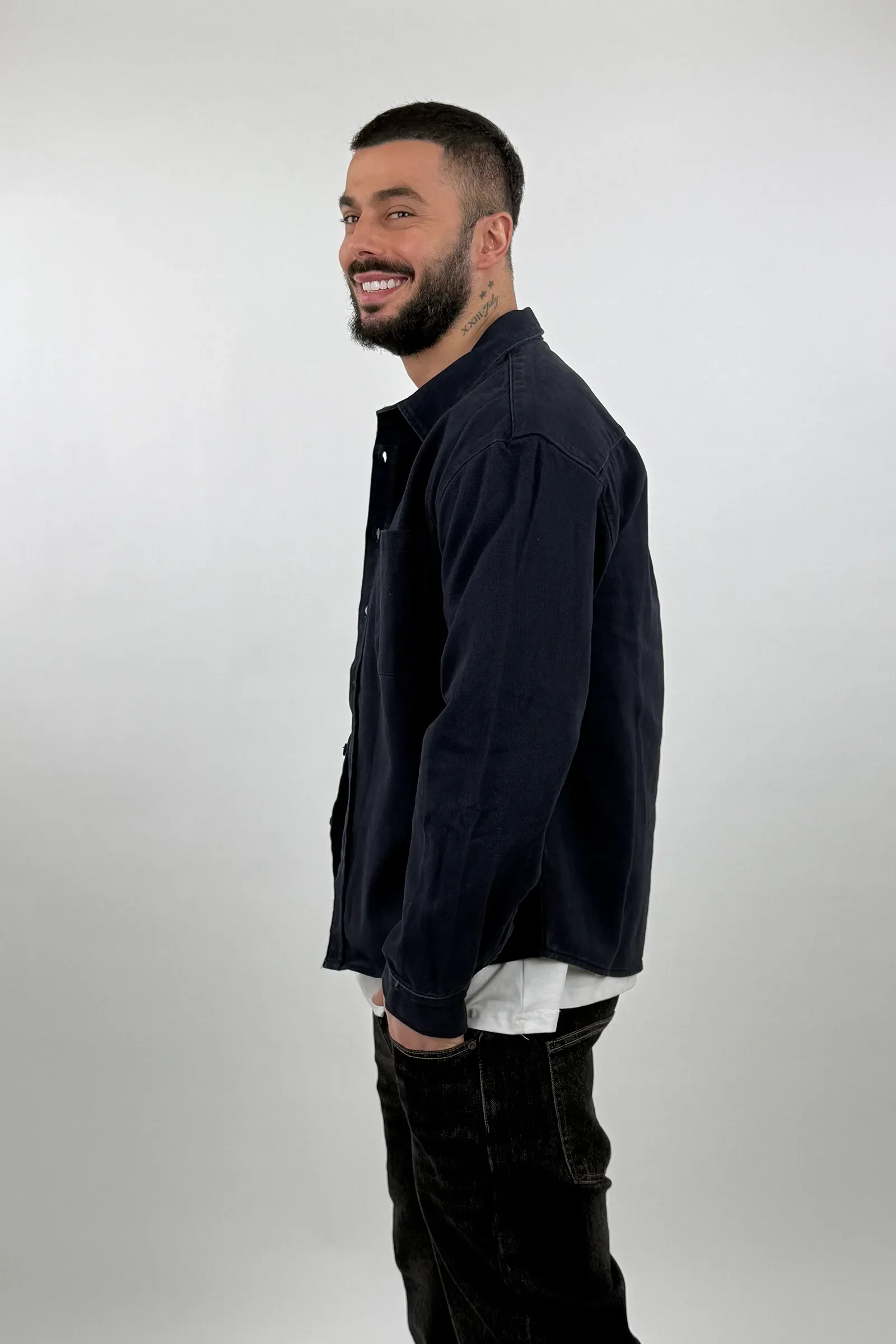 Kemishe regular fit overshirt - Image 8