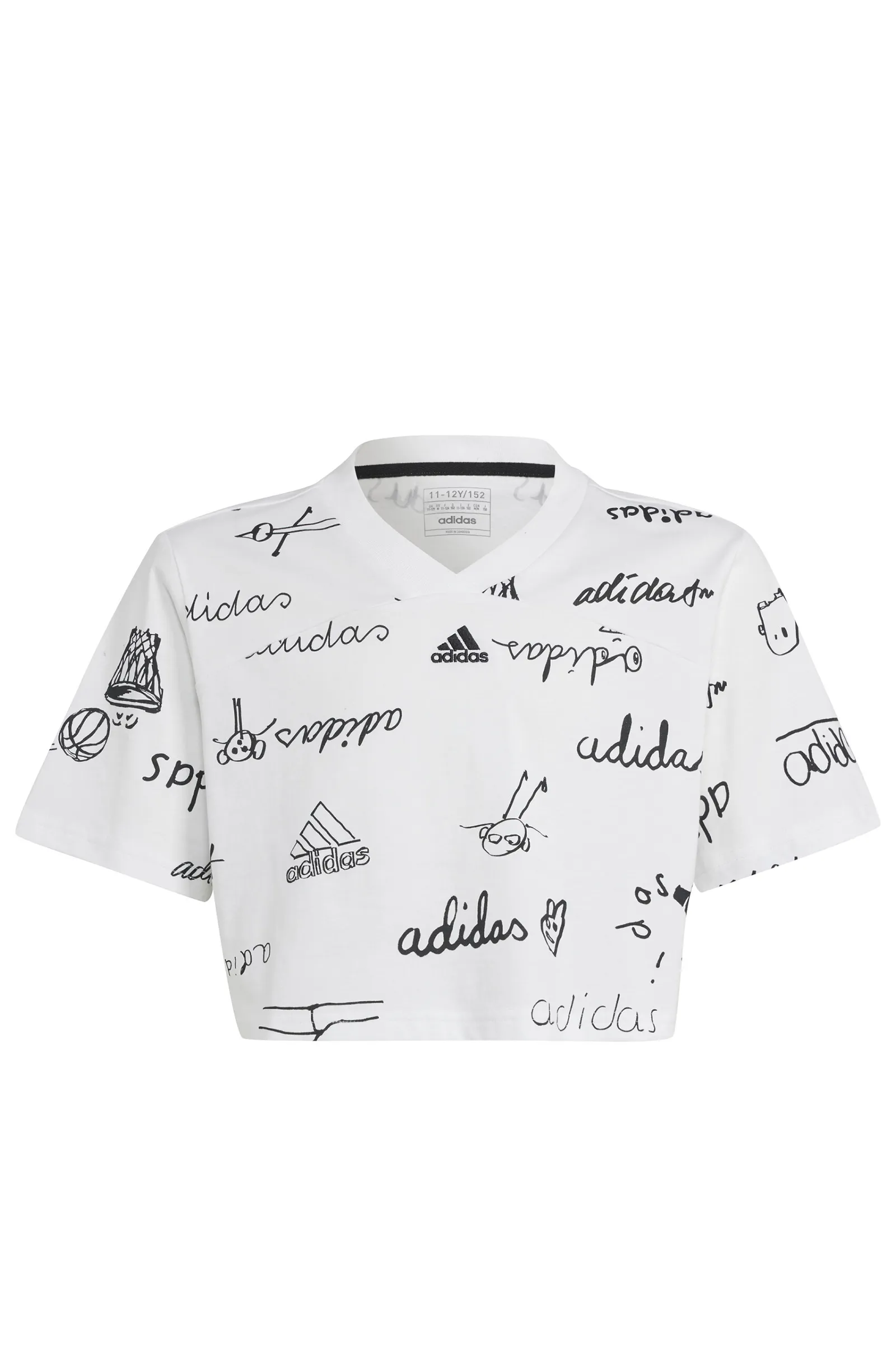 Maice adidas brand love cropped  IV9434 - Image 5