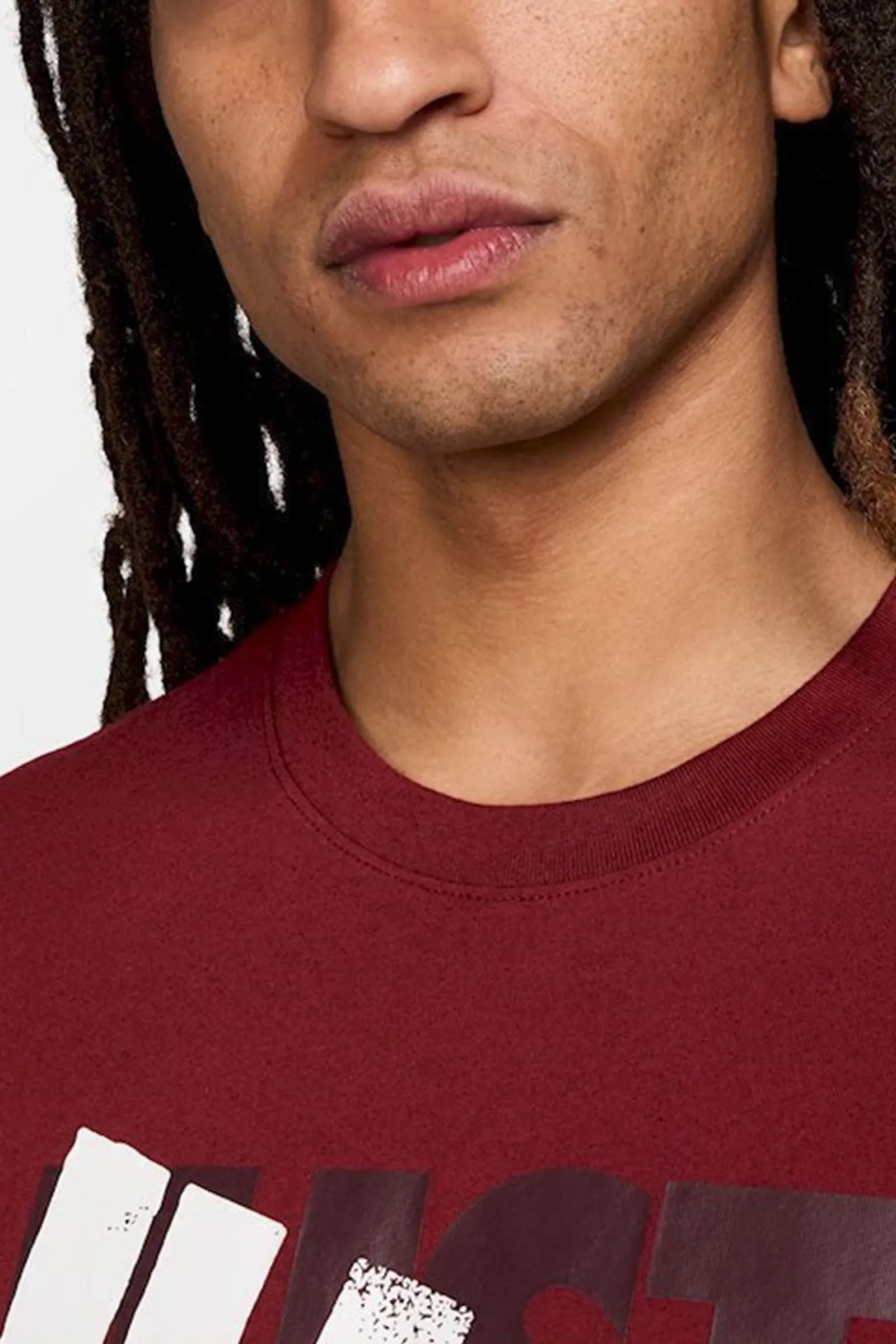 Maice nike athletic t-shirt burgundy HJ0554-677 - Image 3