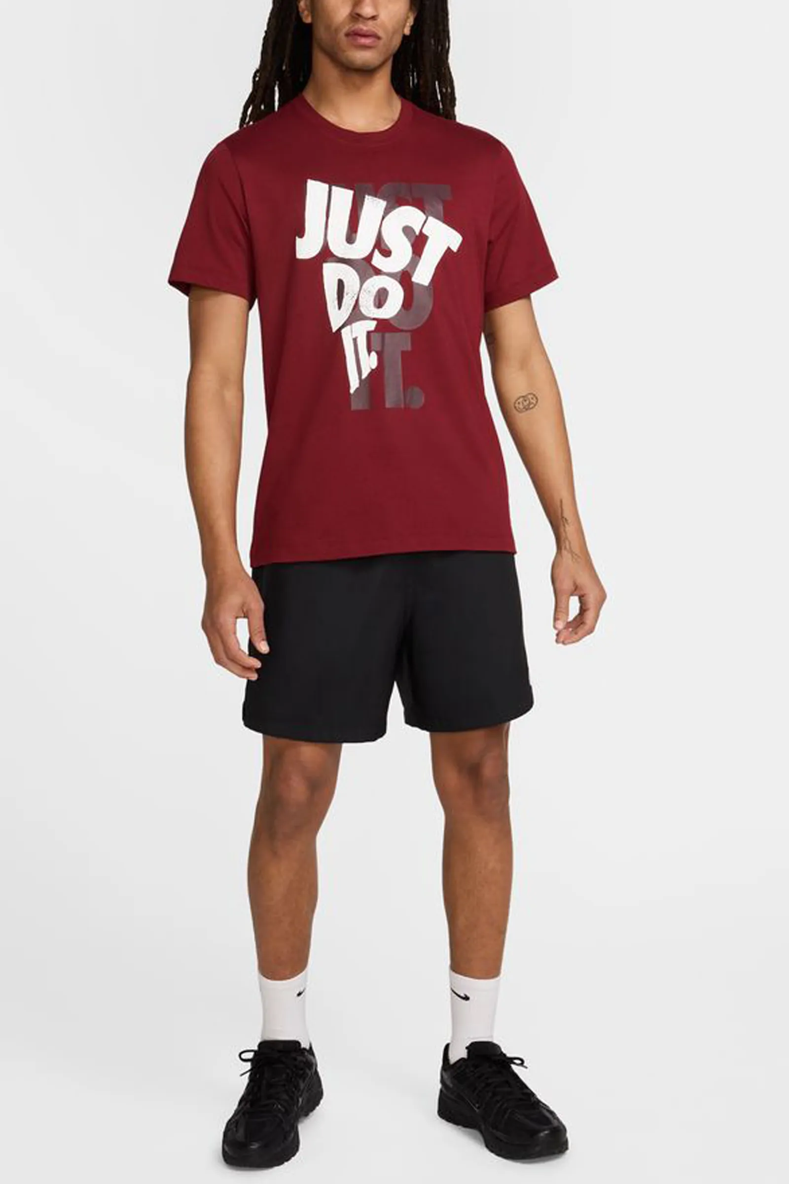Maice nike athletic t-shirt burgundy HJ0554-677 - Image 4