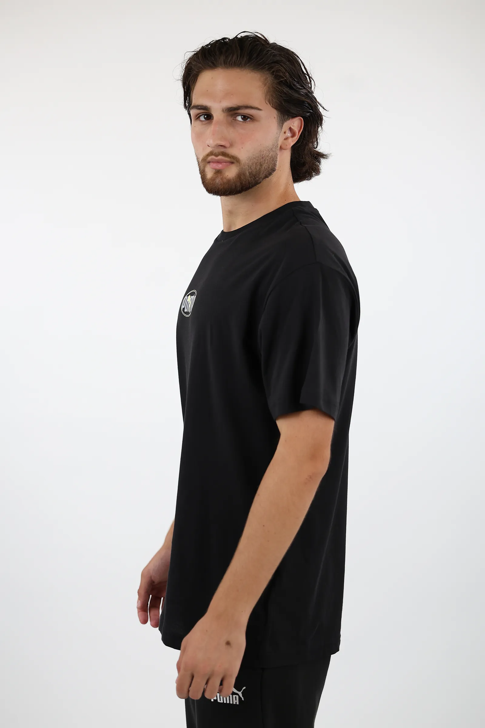 Maice puma essentials logo lab relaxed tee 688179-01 - Image 4