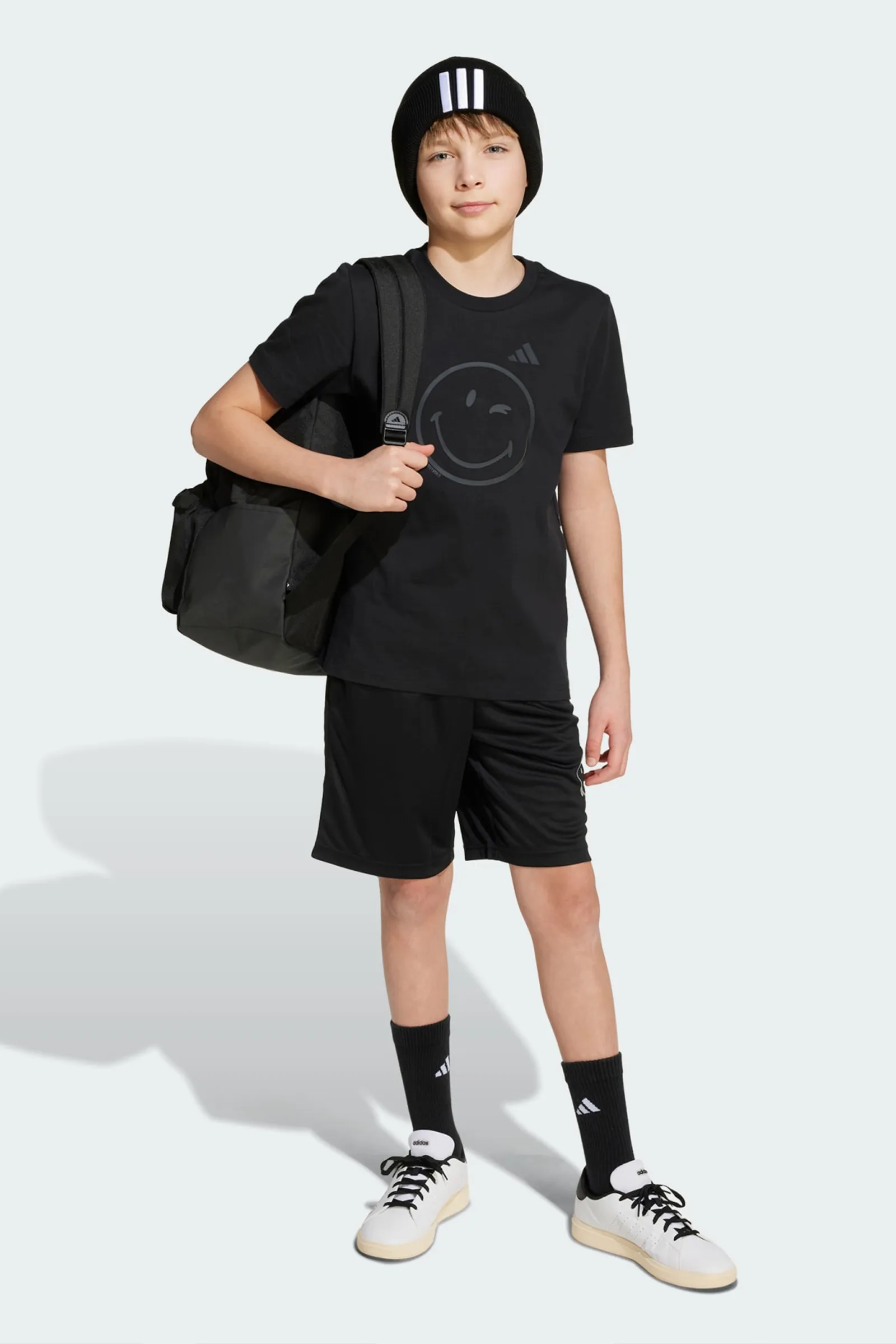 Maice t-shirt unisex adidas  smileyworld graphics- nero - Image 4