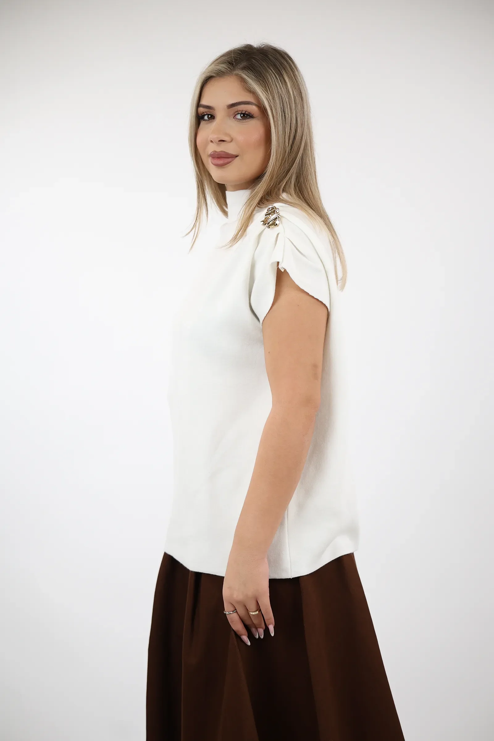 Maice cap sleeve top - Image 35