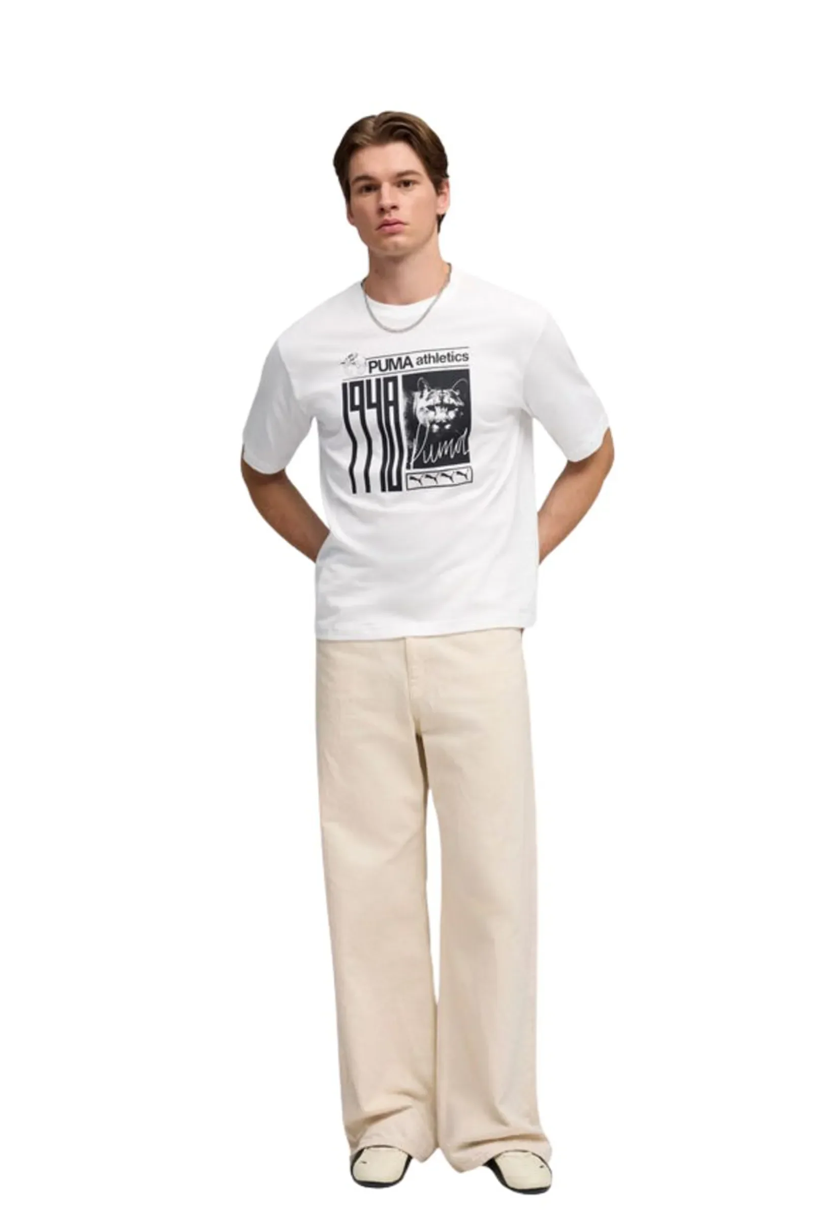 Maice puma graphic tee 691785-02 - Image 5