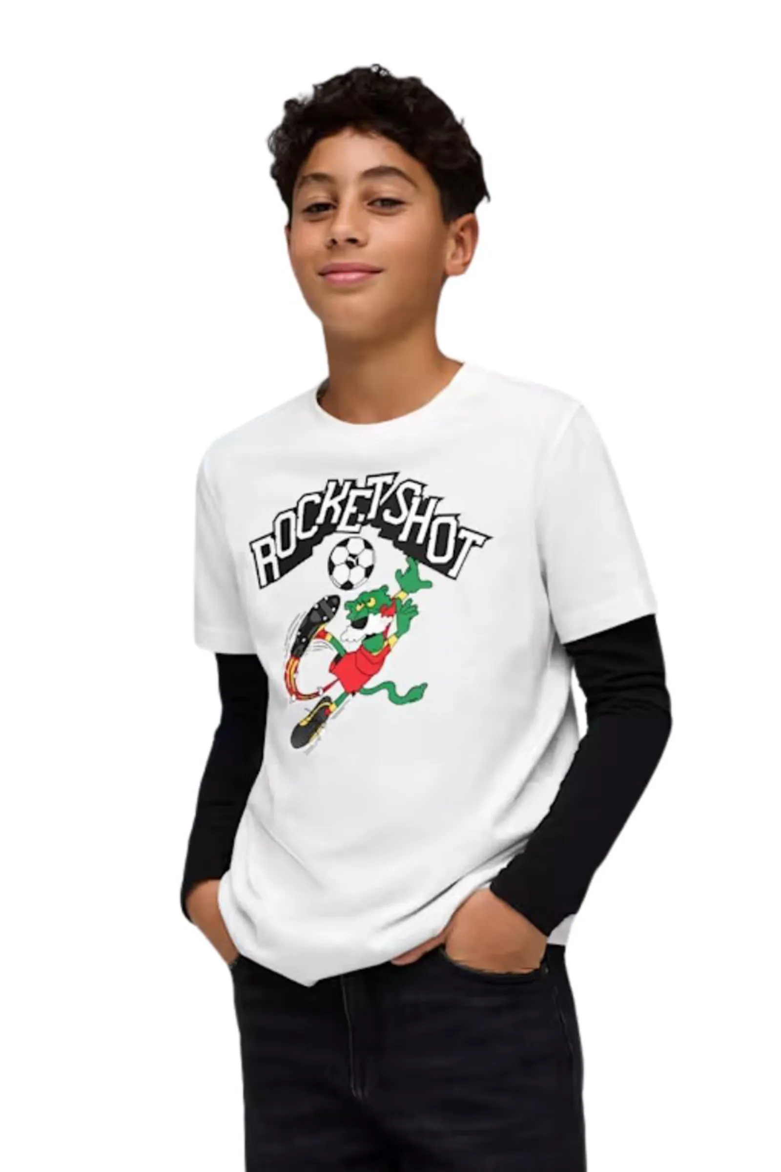 Maice puma super graphic tee 634512-02 - Image 3