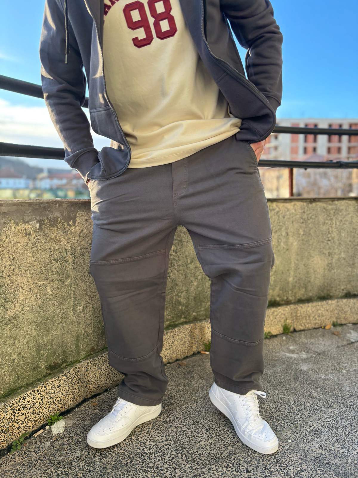 Pantallona relaxed utility