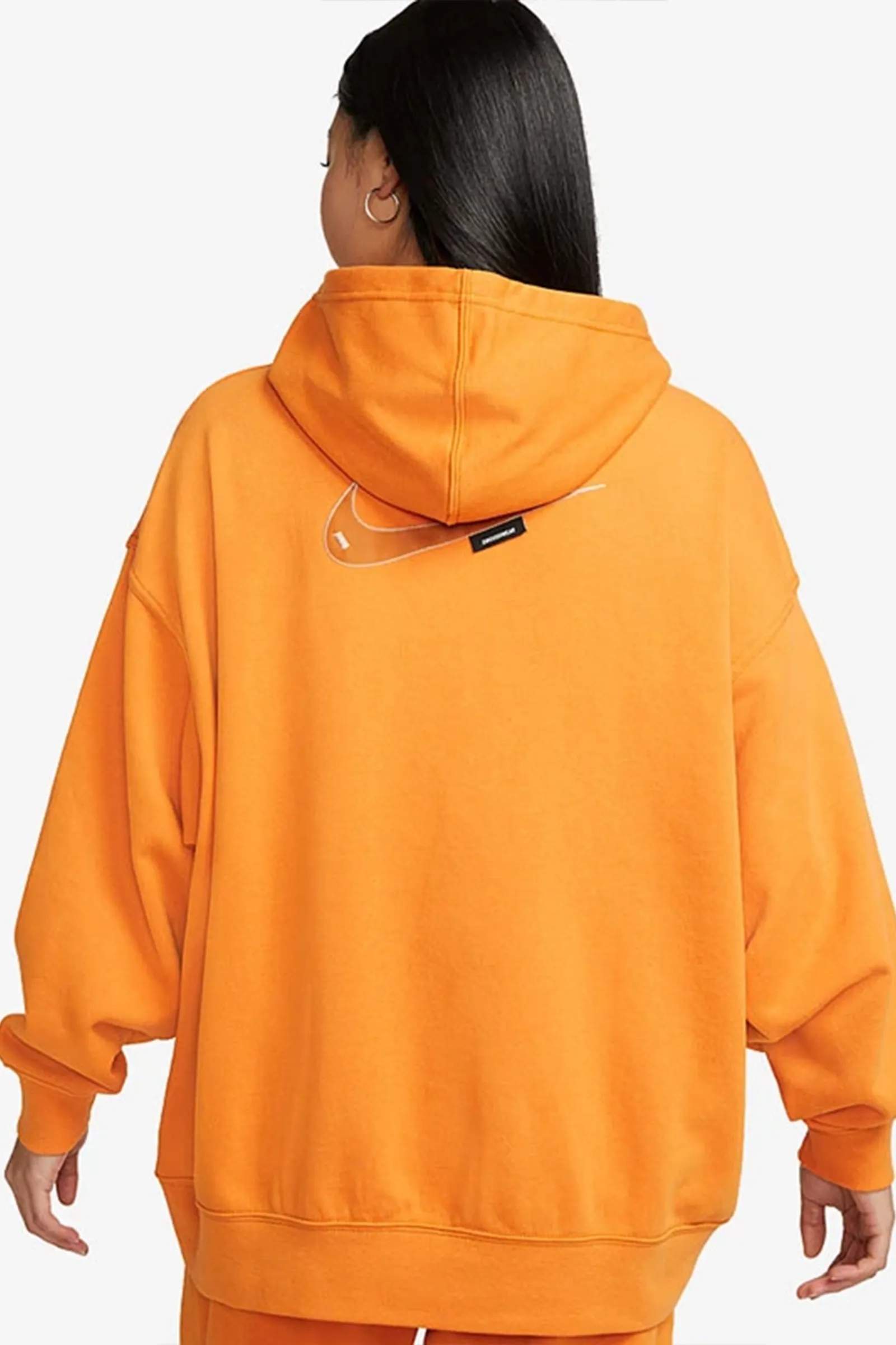 Duks Nike Sportswear Swoosh Womens Fleece Hoodie - Image 2