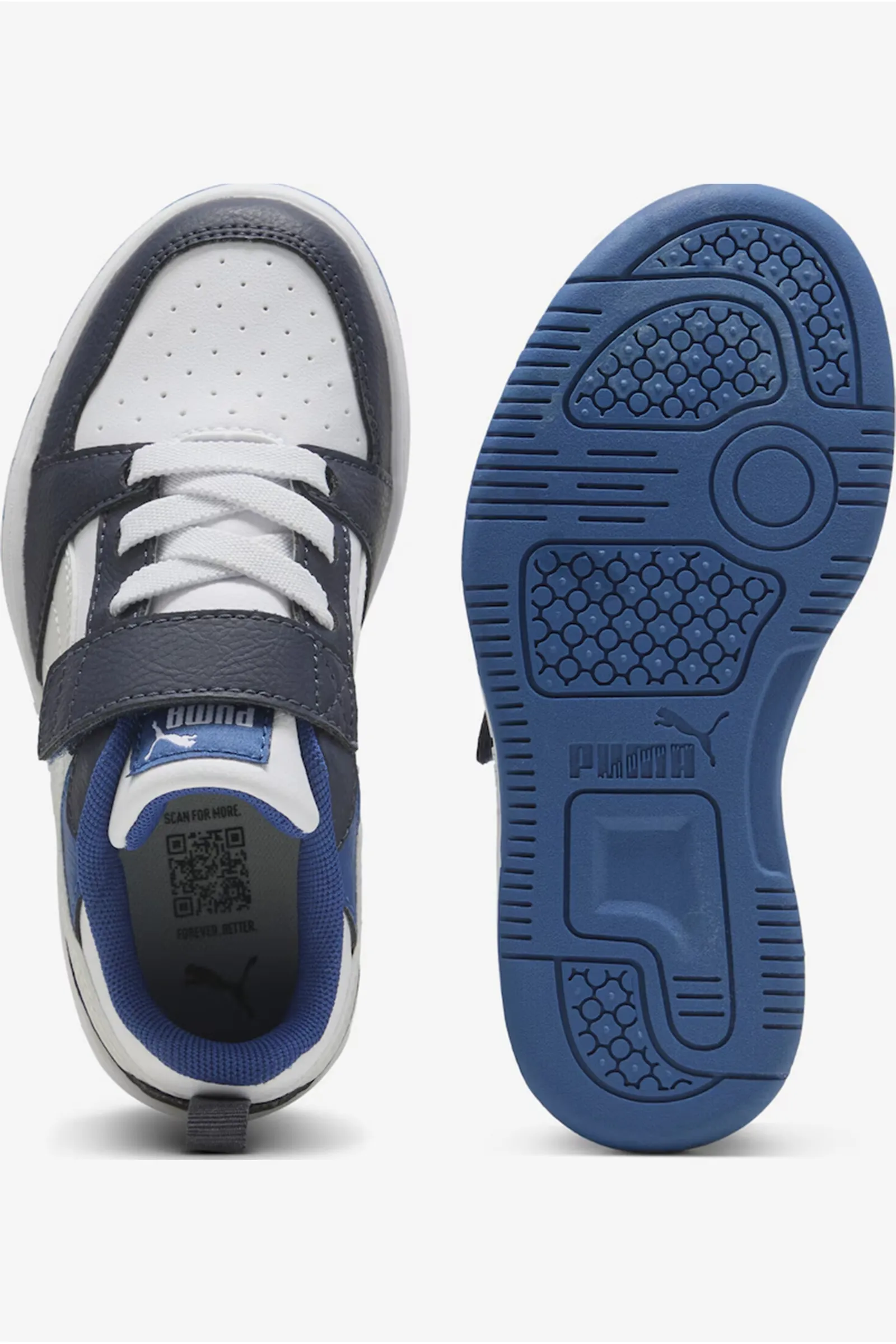 PUMA REBOUND V6 LO KIDS' SNEAKERS CD7784-129 - Image 2