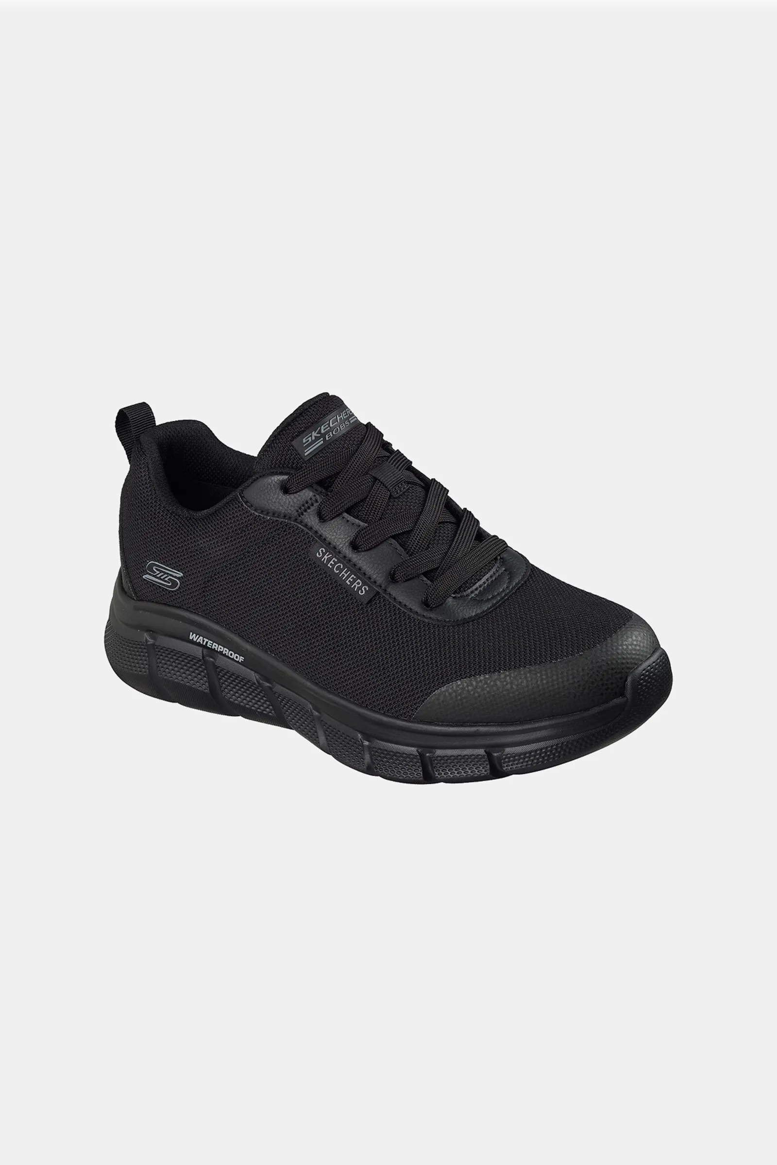 Skechers Waterproof Mesh Lace Up 118111-BBK - Image 4