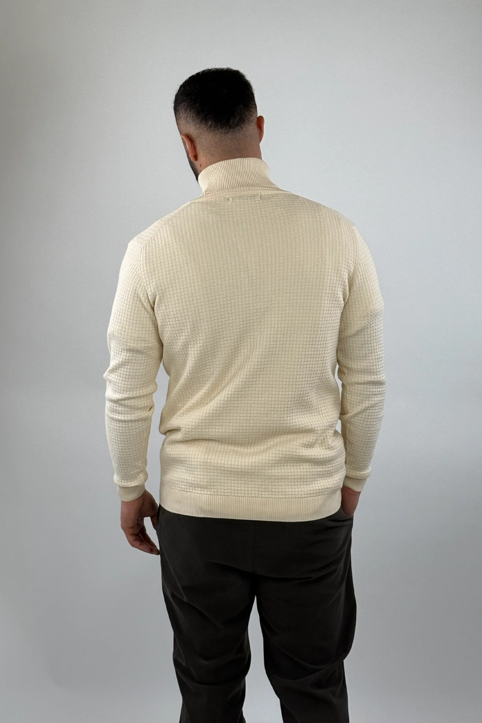 Rrollke waffle-knit roll neck - Image 2
