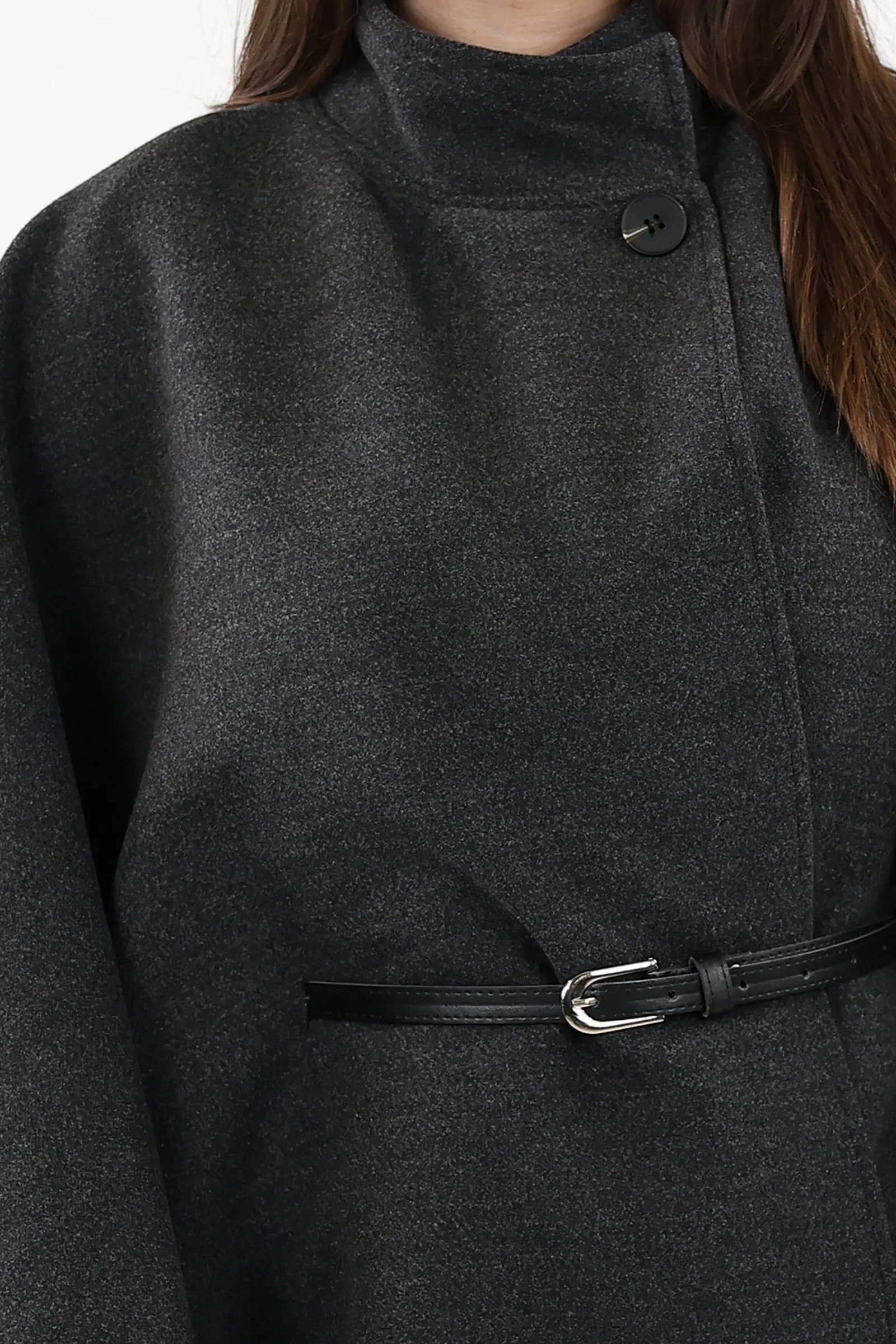 Pallto belted poncho - Image 48