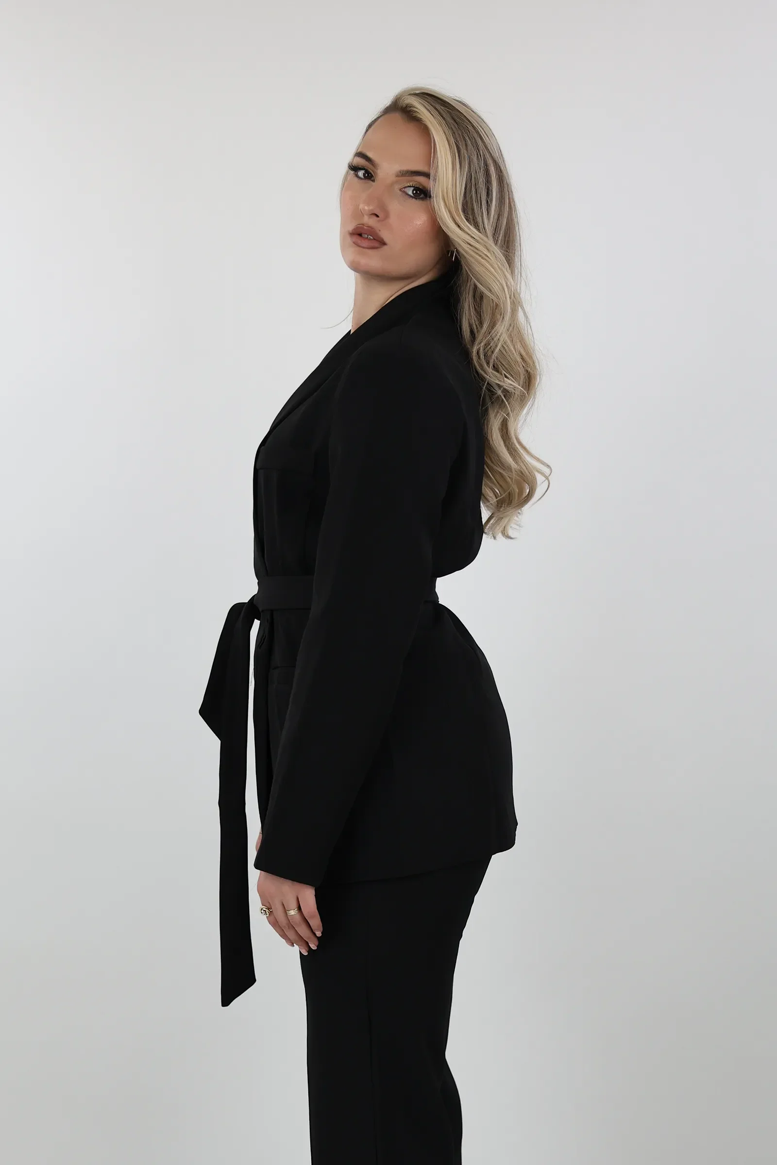 Sako tie waist blazer - Image 6