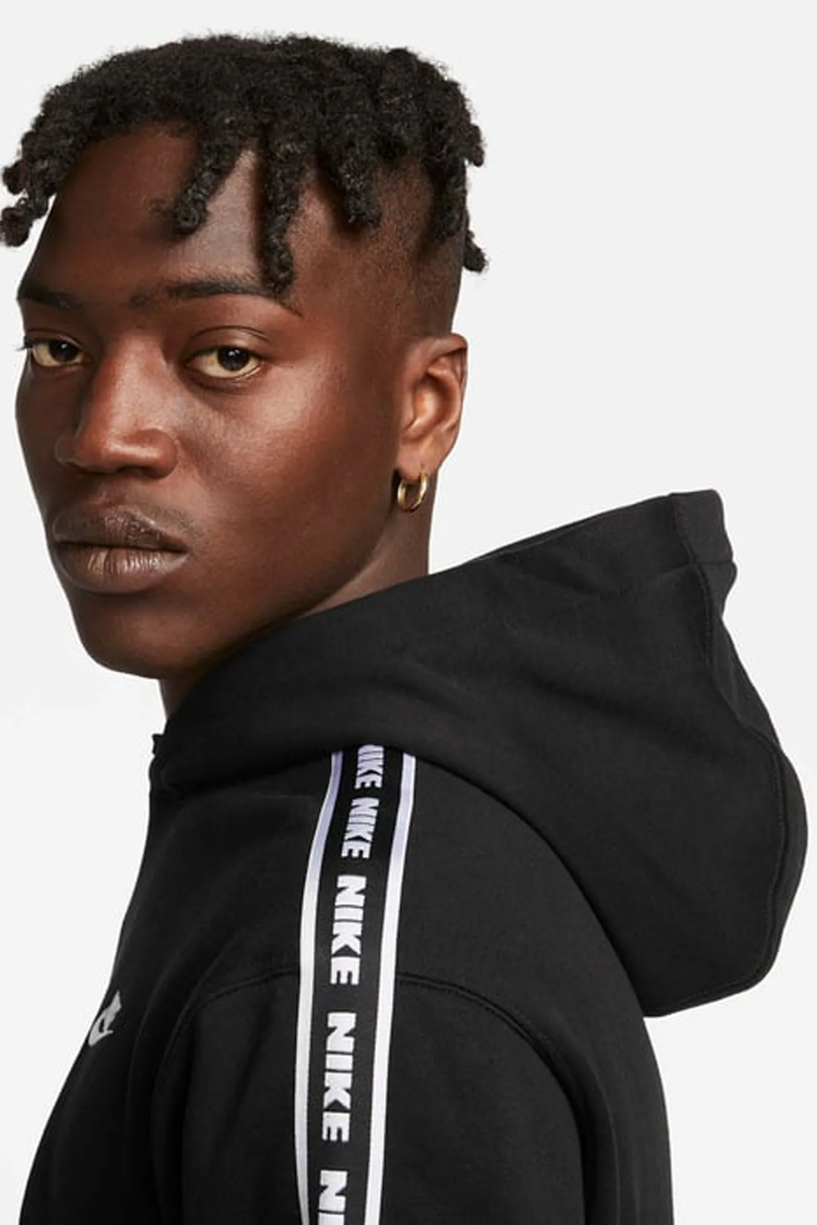 Set nike club fleece men's graphic hooded FB7296-010 - Image 3
