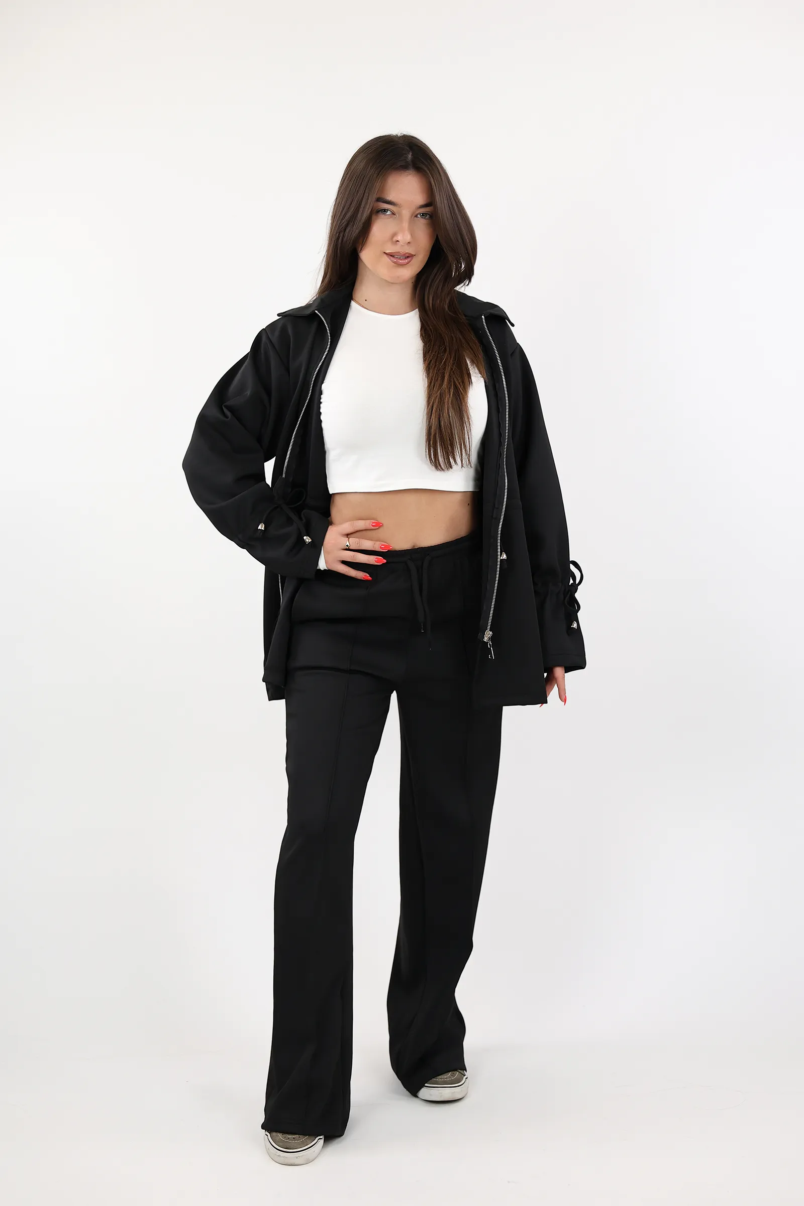 SET BLACK TRACKSUIT - Image 3