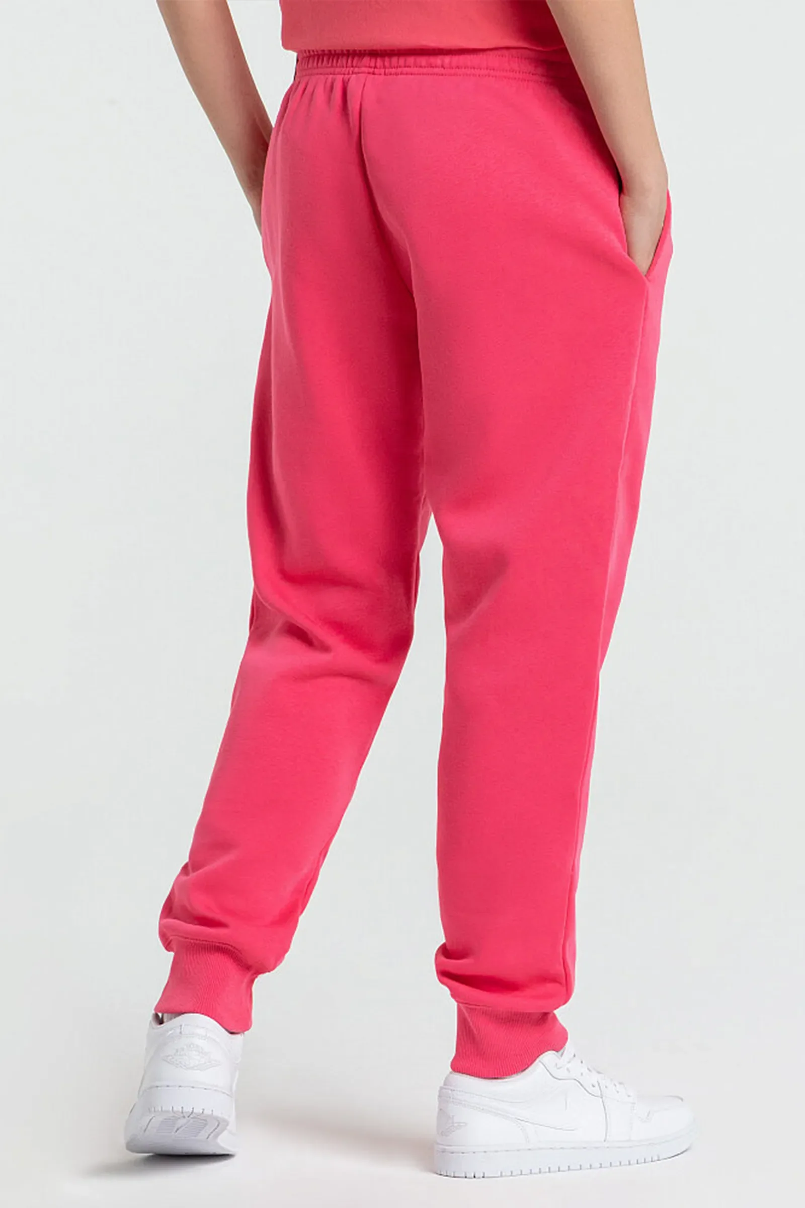 TRENERKA Sportswear Phoenix Fleece Mid Rise Joggers Pink - Image 2