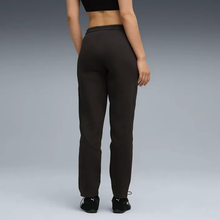 TRENERKA PUMA TRACKSUIT BOTTOMS - BLACK - Image 3