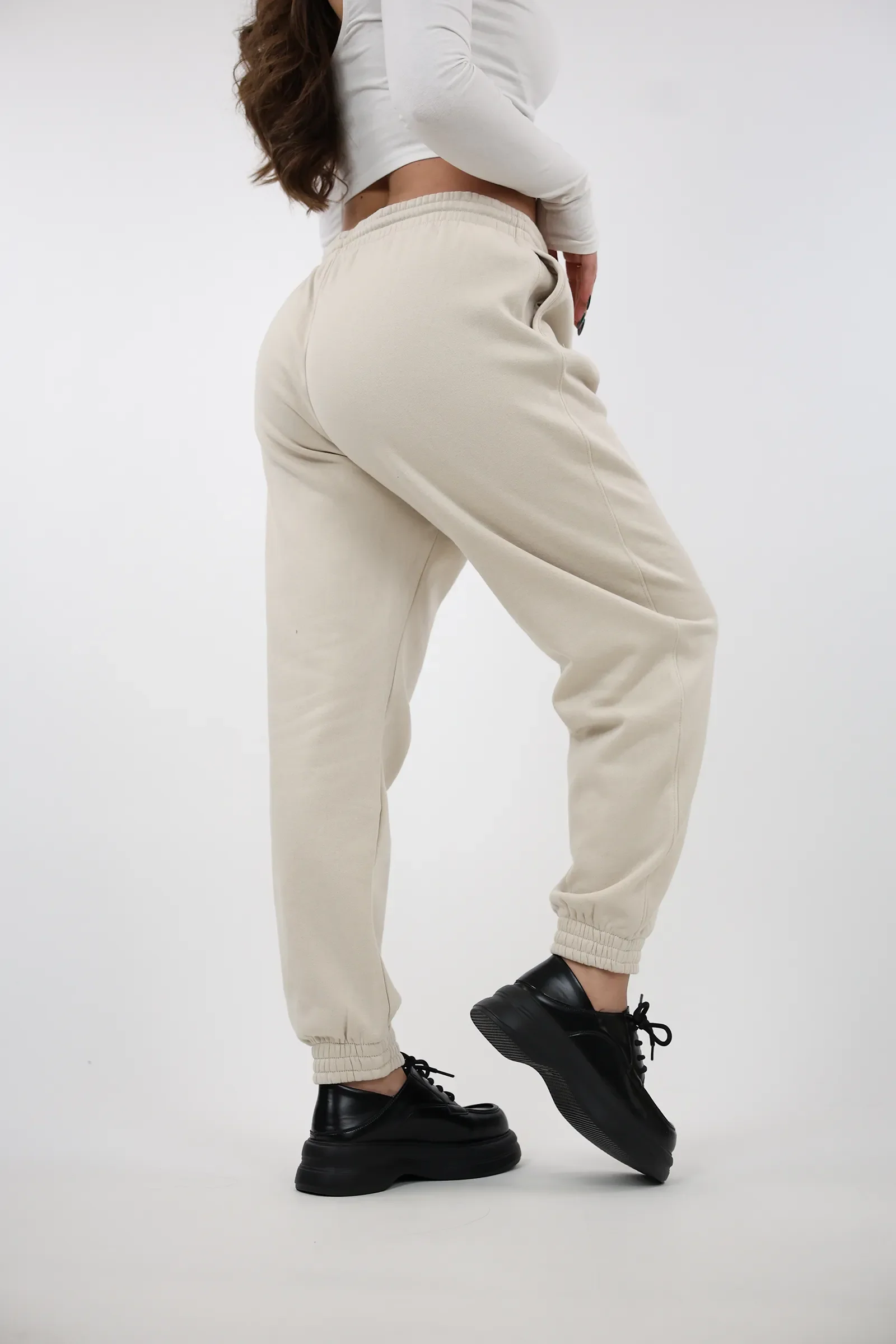 Trenerka elastic waist fleece - Image 9