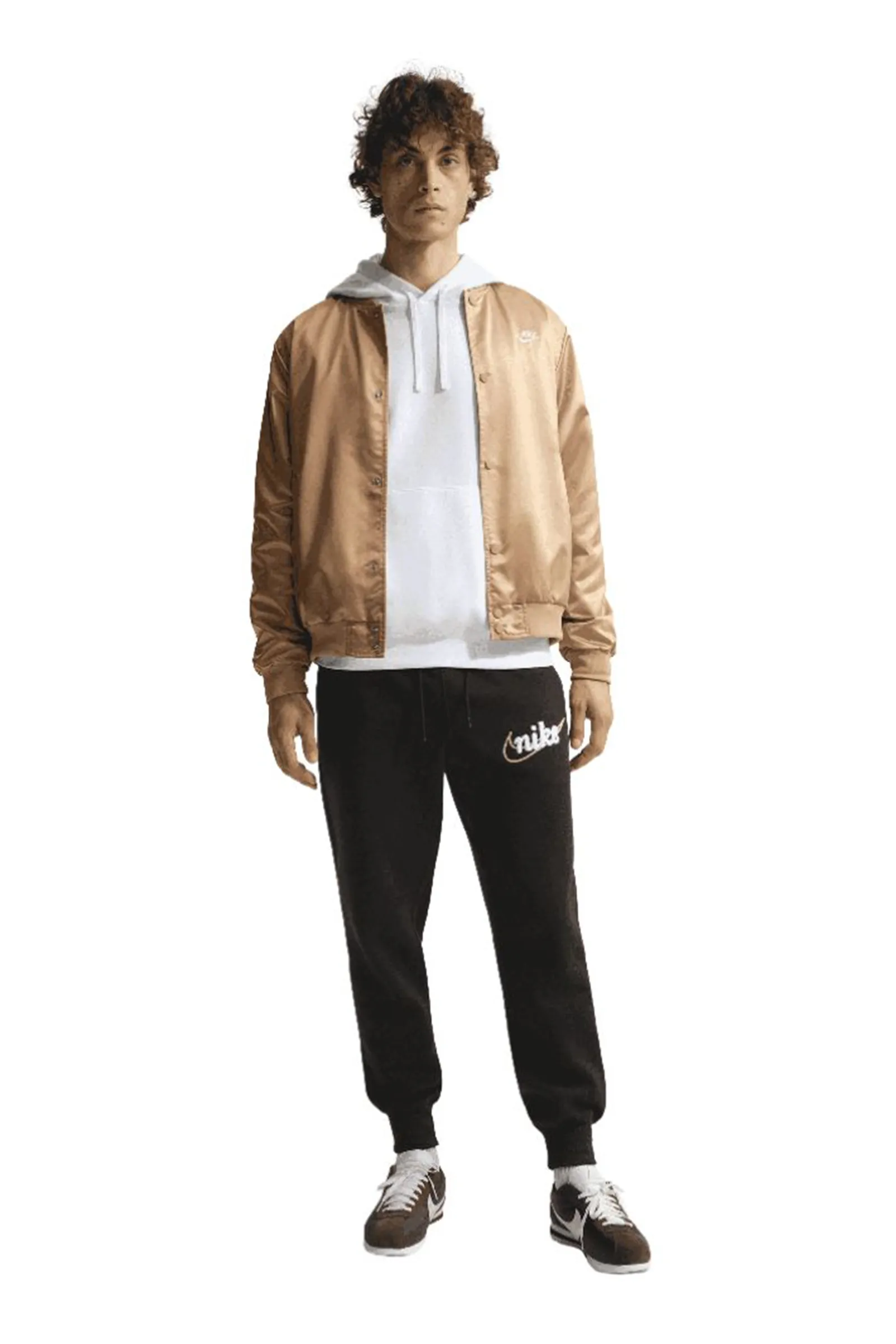Trenerka nike embroidered script fleece joggers IF0699-010 - Image 3