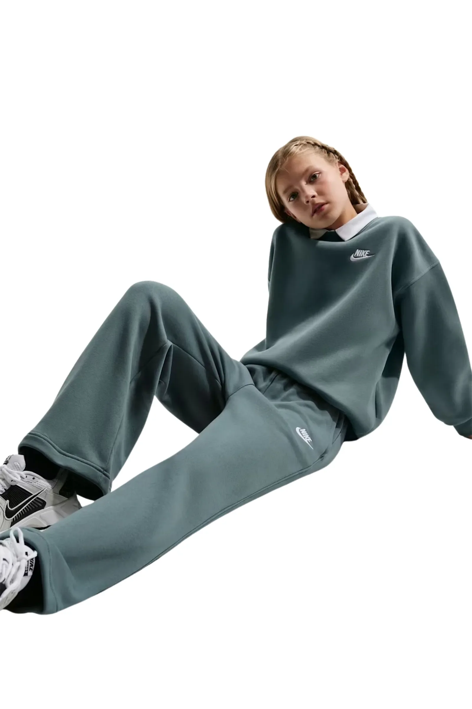 Trenerka nike sportswear club fleece FZ6774-382 - Image 5