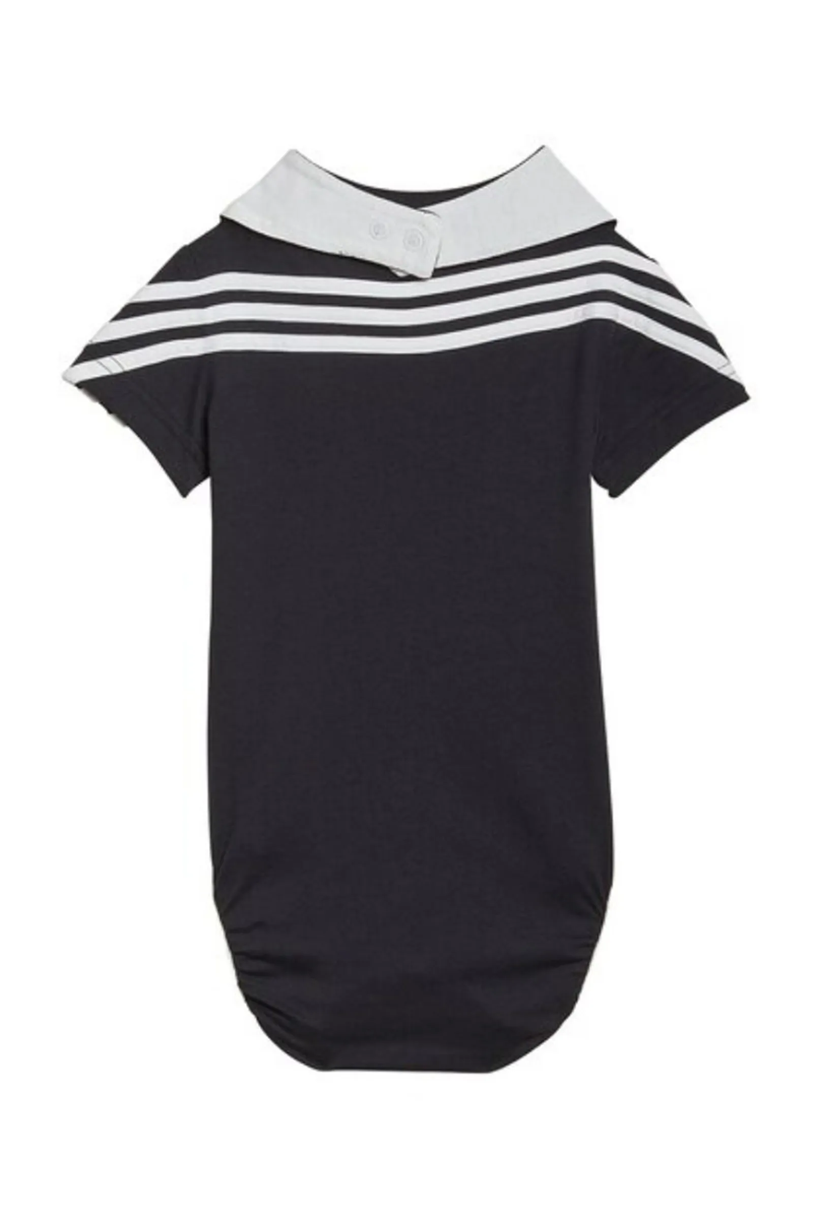 Veshje nje pjeseshe adidas three stripe onesie with bib babies HF1974 - Image 2