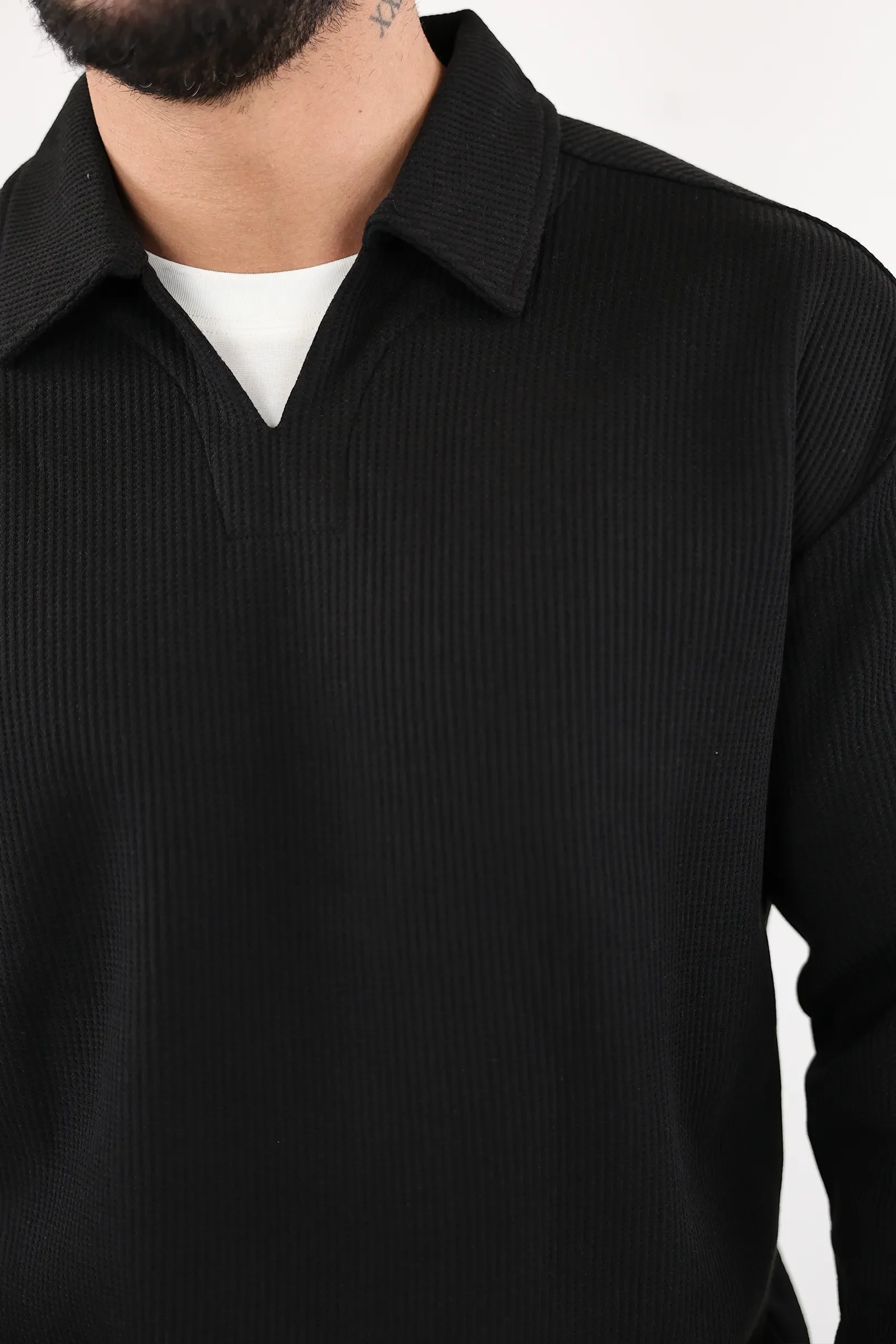 Xhemper ribbed polo - Image 4